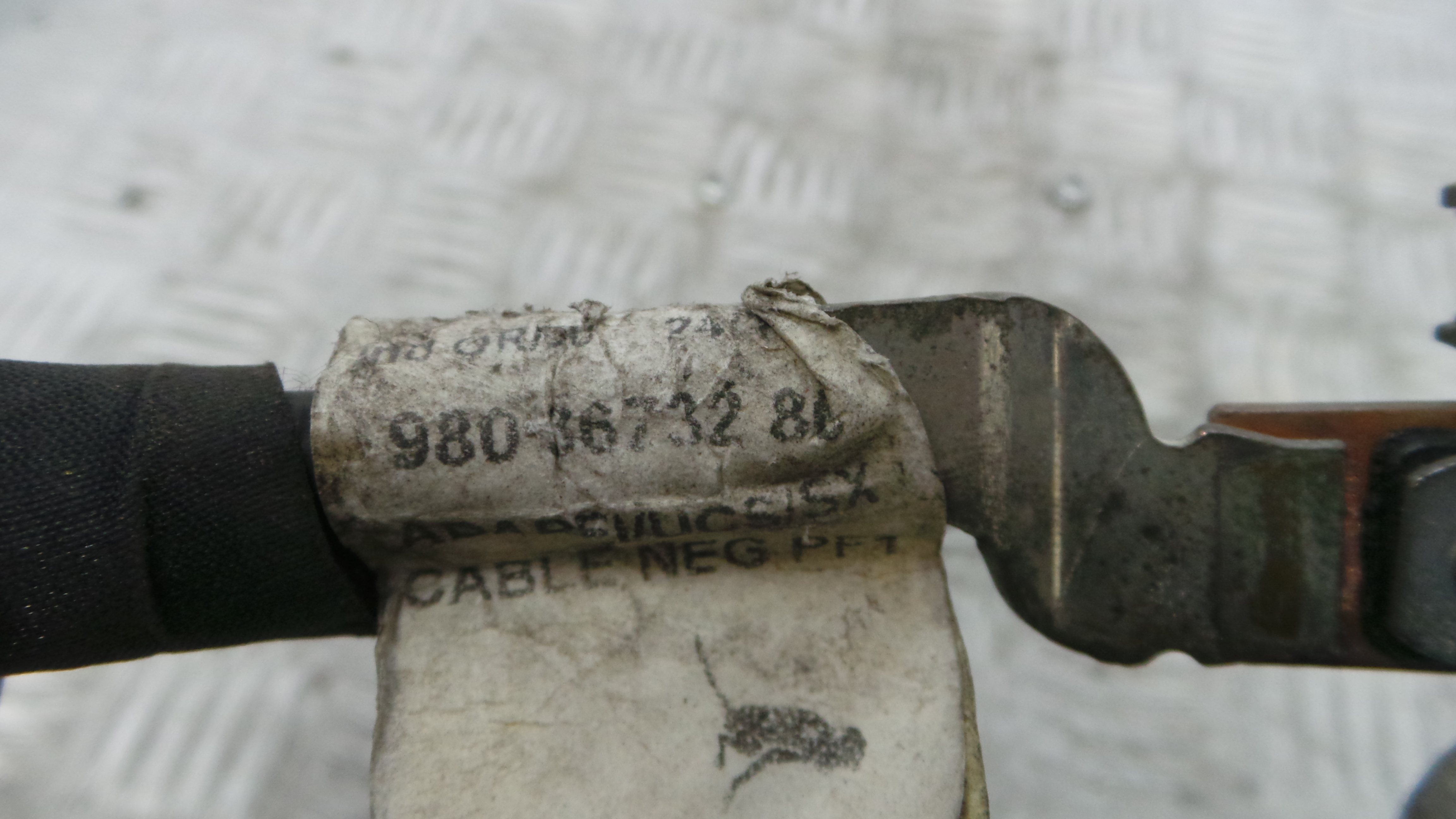 Cabos de bateria 9678116380 - CITROËN C3 II (SC_)-36912528