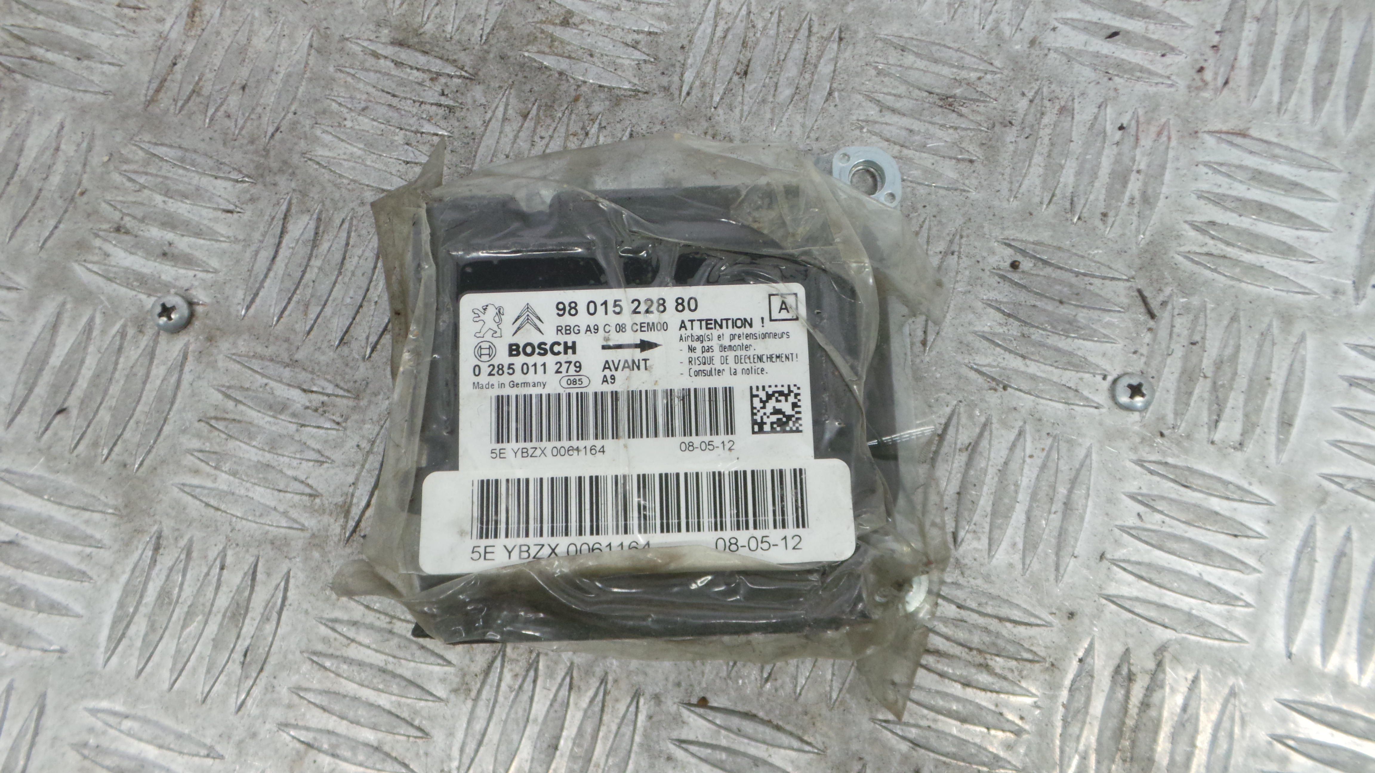 Centralina de Airbags 9801522880 - PEUGEOT 208 I (CA_, CC_)-36912569