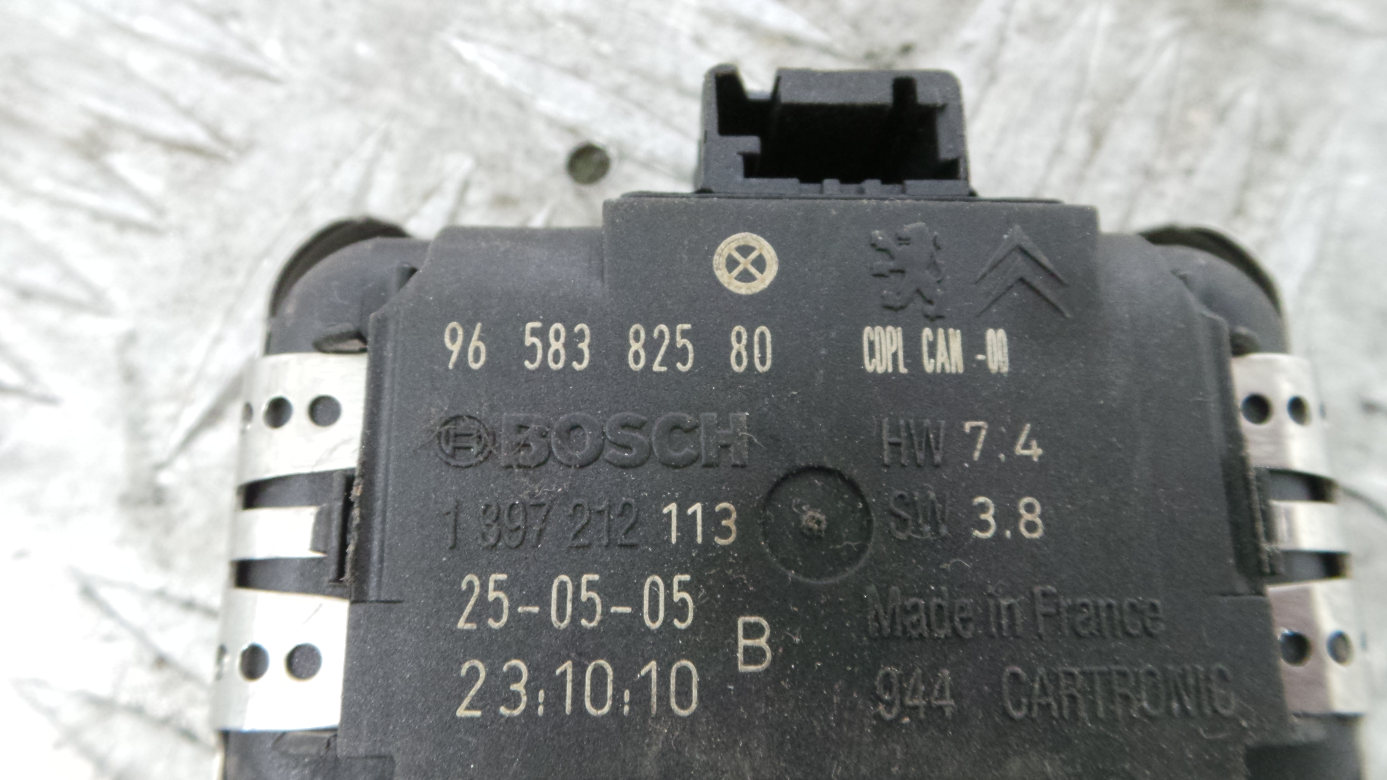 Sensor De Chuva 9658382580 - PEUGEOT 407 SW (6E_, 6D_)-36915724