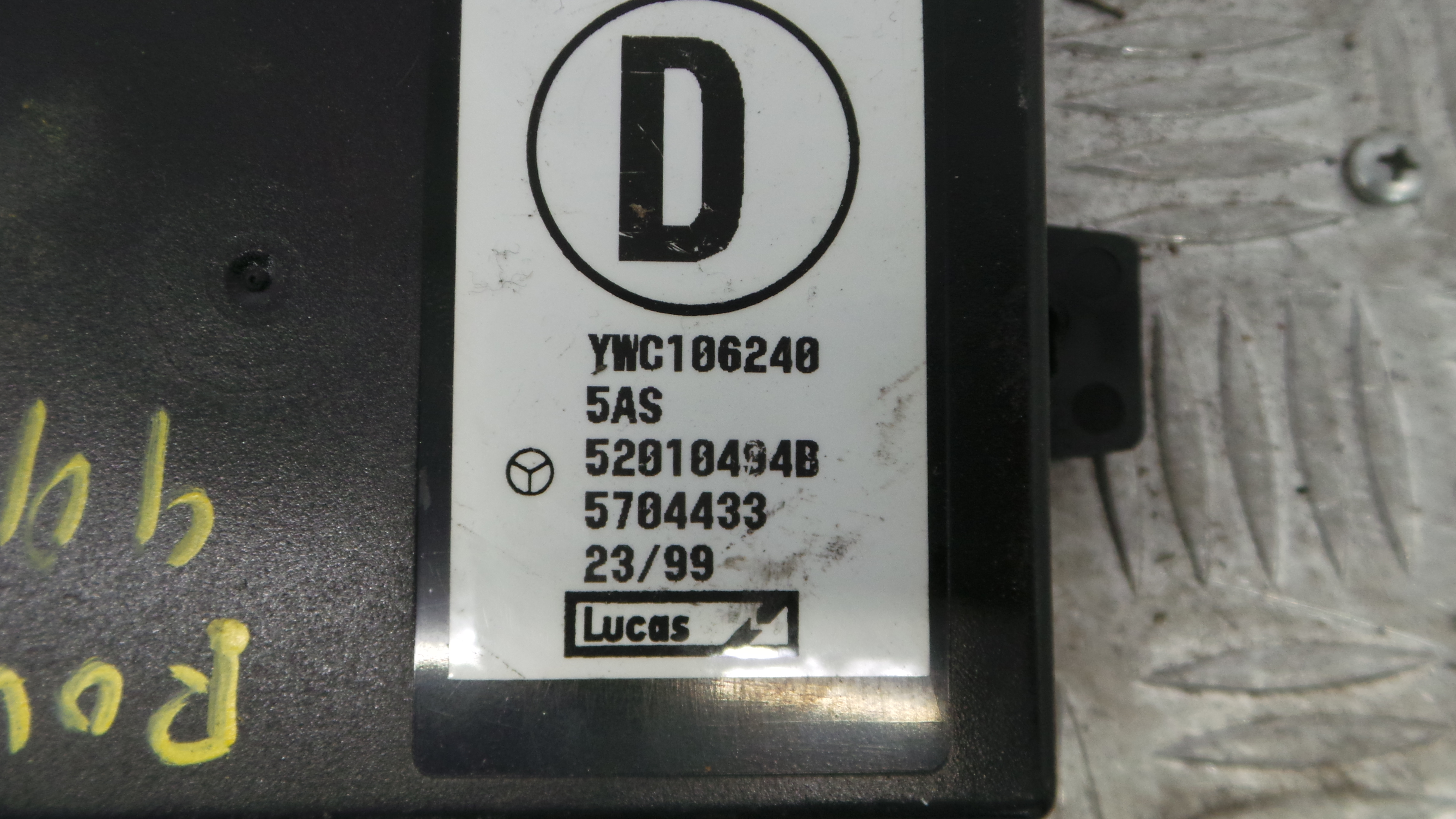 Modulo Electrónico YWC106240 - ROVER 400 II (RT)-36916758