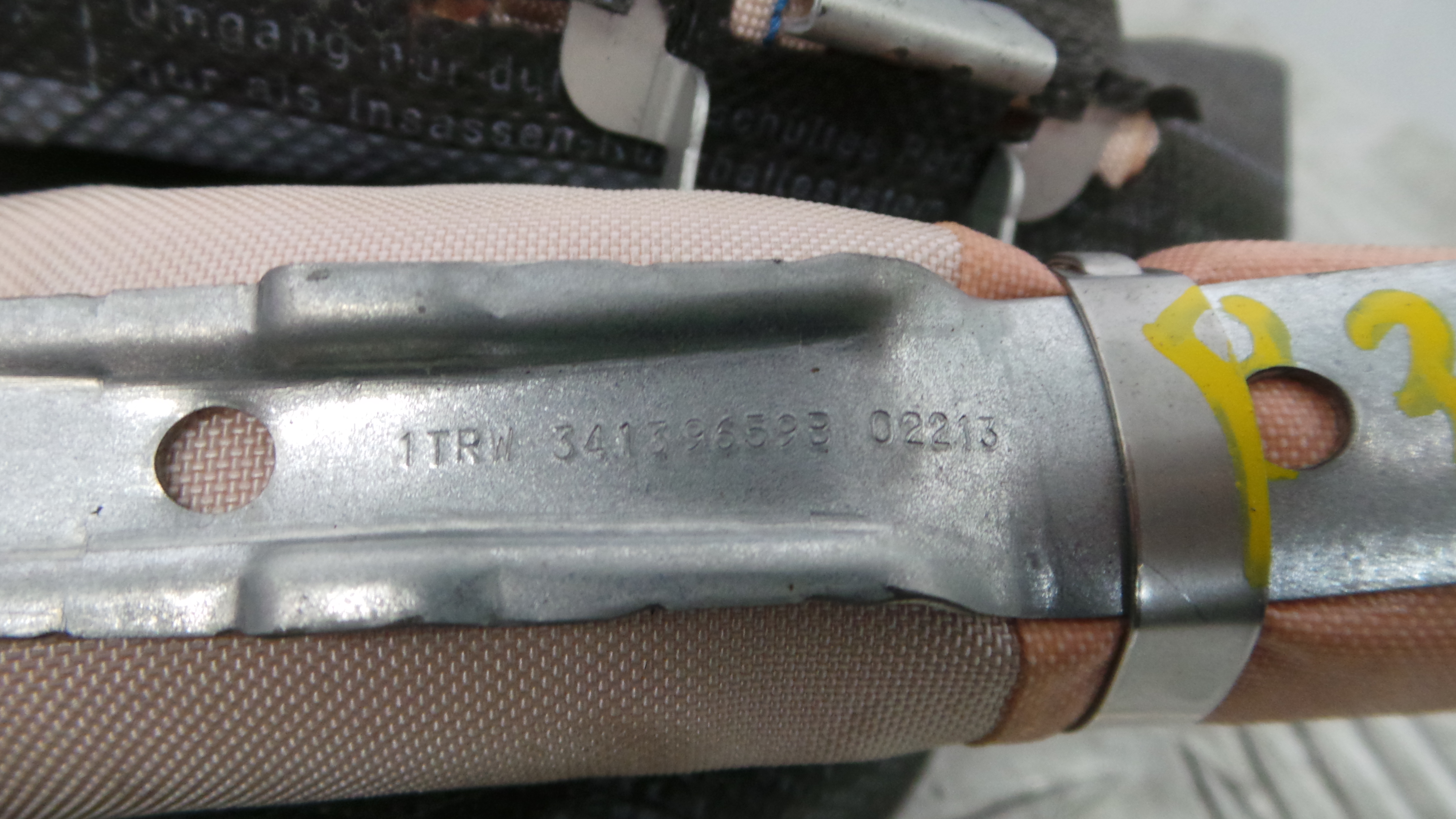 Airbags de Cortina Esq 341396593 - PEUGEOT 308 II (LB_, LP_, LW_, LH_, L3_)-36920529