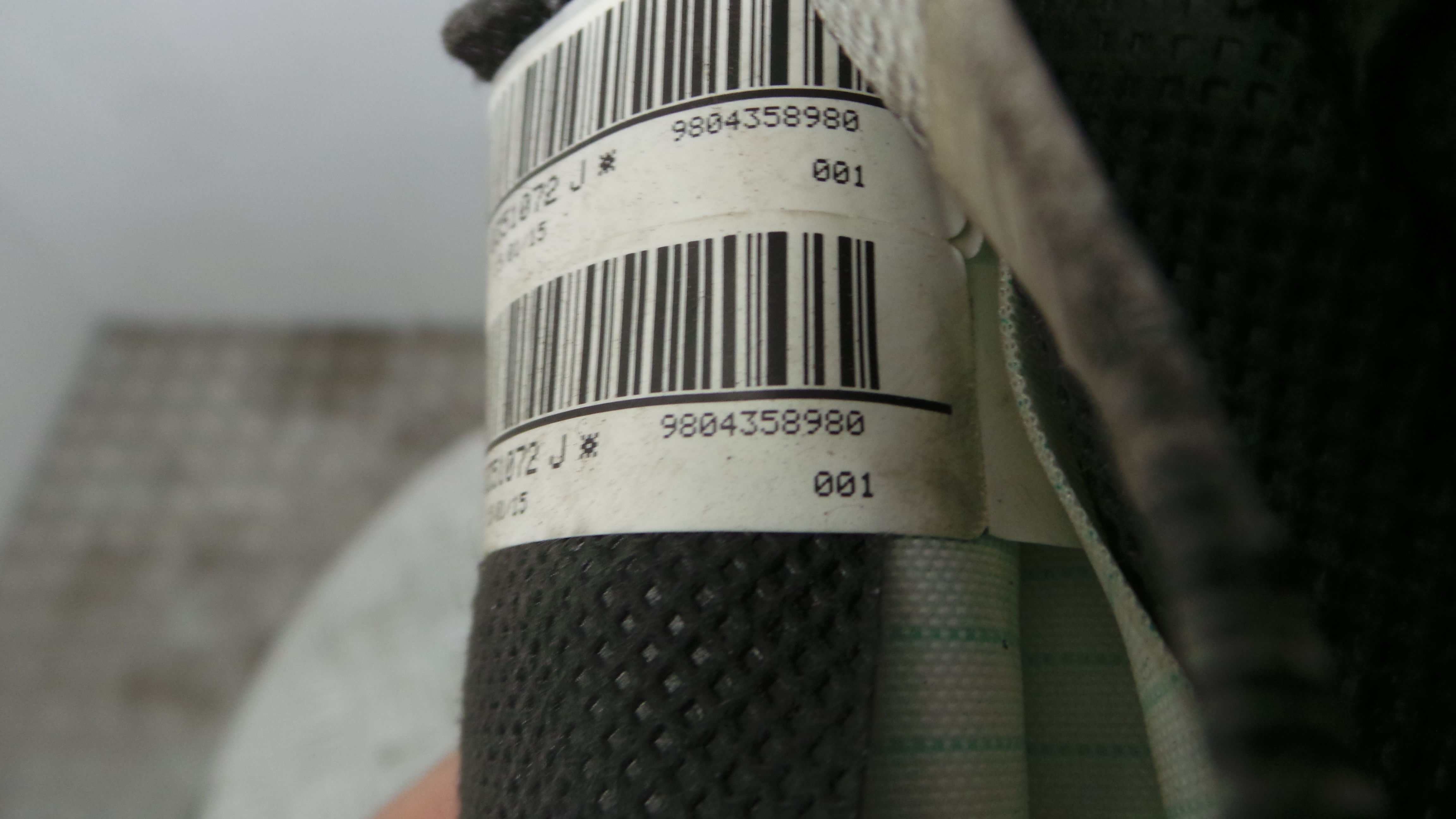 Airbags de Cortina Esq 9804358980 - CITROËN C4 CACTUS-36920533