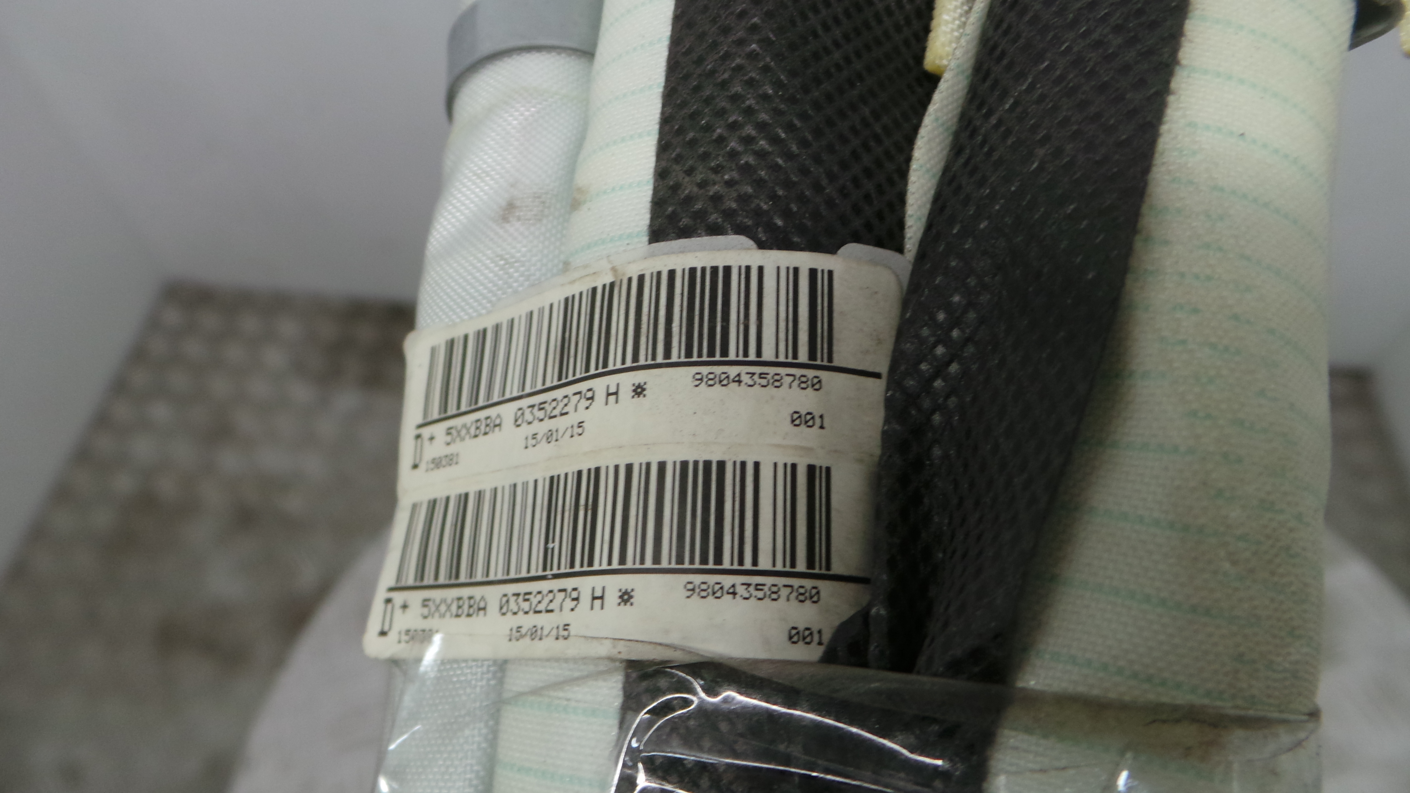 Airbags de Cortina Dto 9804358780 - CITROËN C4 CACTUS-36920536