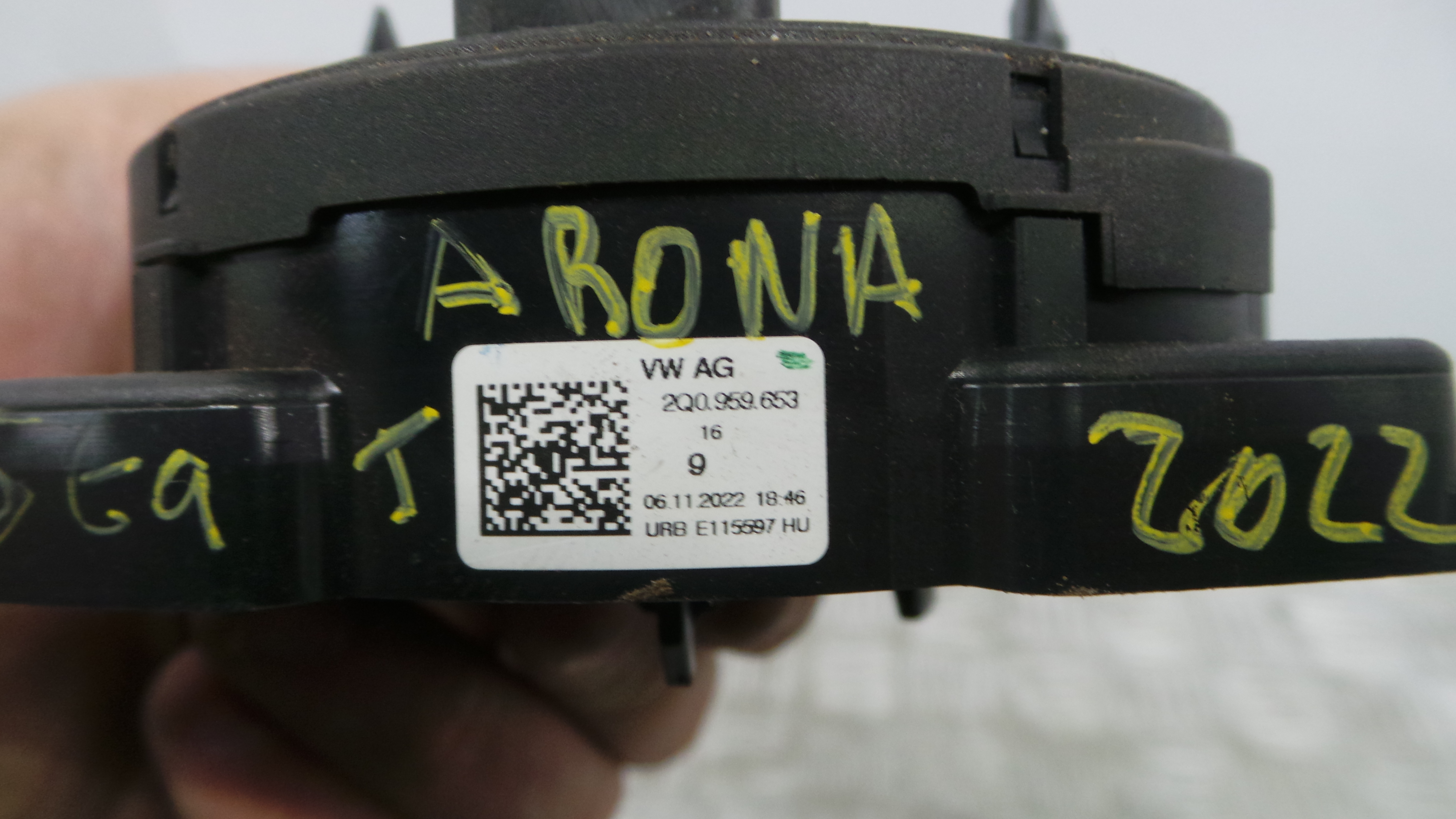 Fita de Airbags 2Q0959653 - SEAT ARONA (KJ7, KJP)-36920613