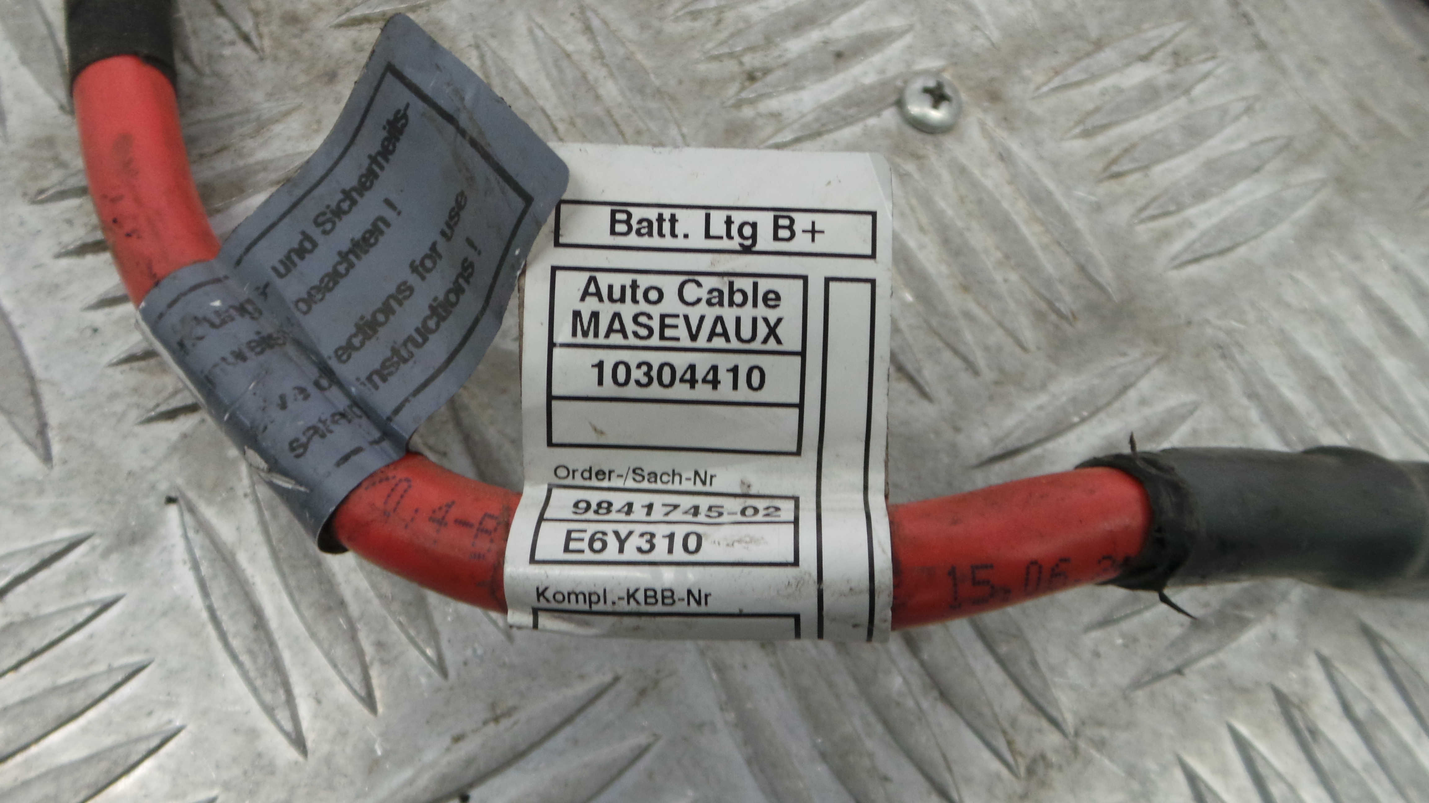 Cabos de bateria 10304410 - MINI MINI (F56)-36920725