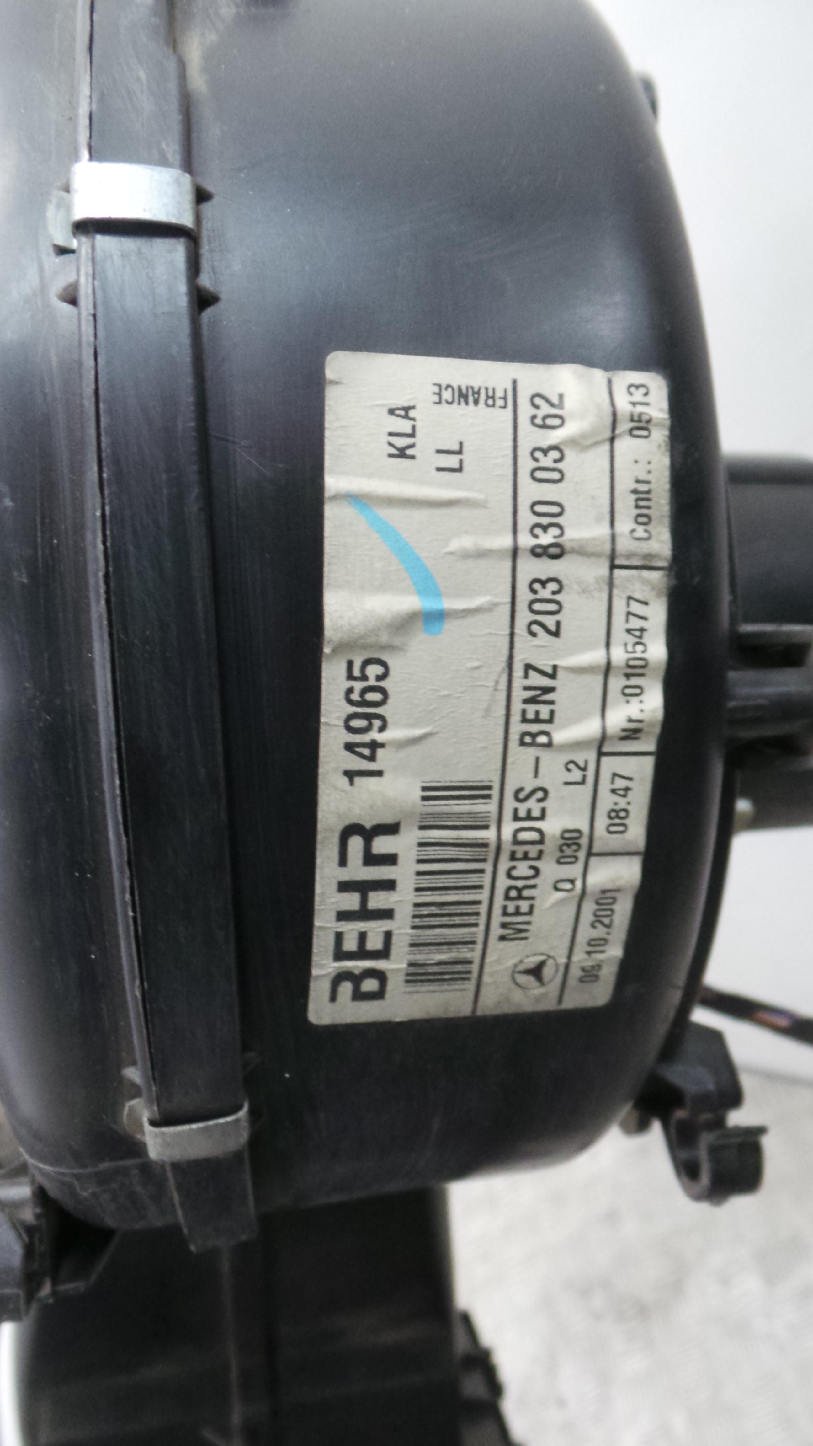 Caixa da Chauffage / Caixa da Sofagem 2038300362 - MERCEDES-BENZ C-CLASS (W203)-36921398