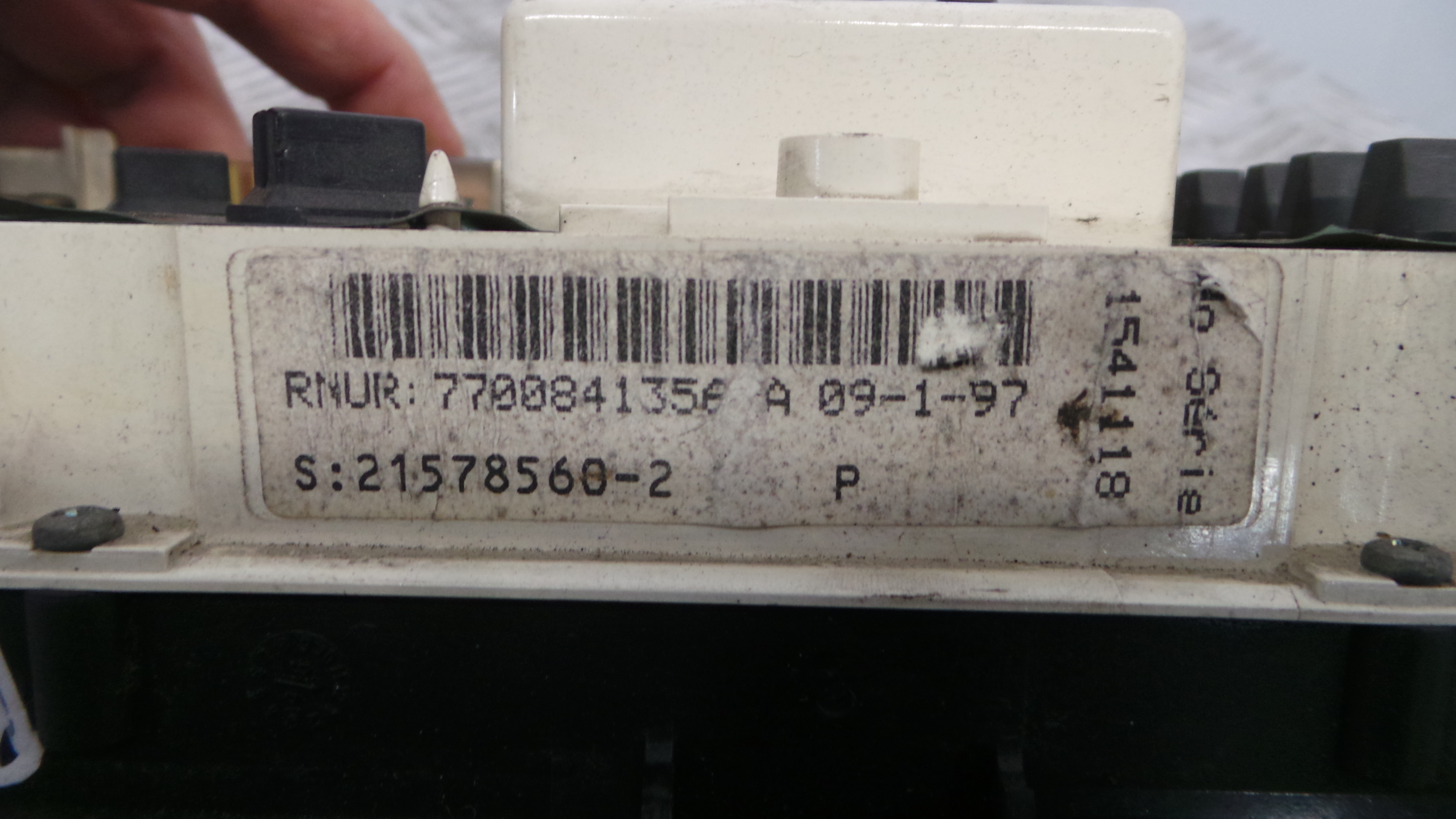 Quadrante 7700841356A - RENAULT CLIO I (B/C57_, 5/357_)-36925045