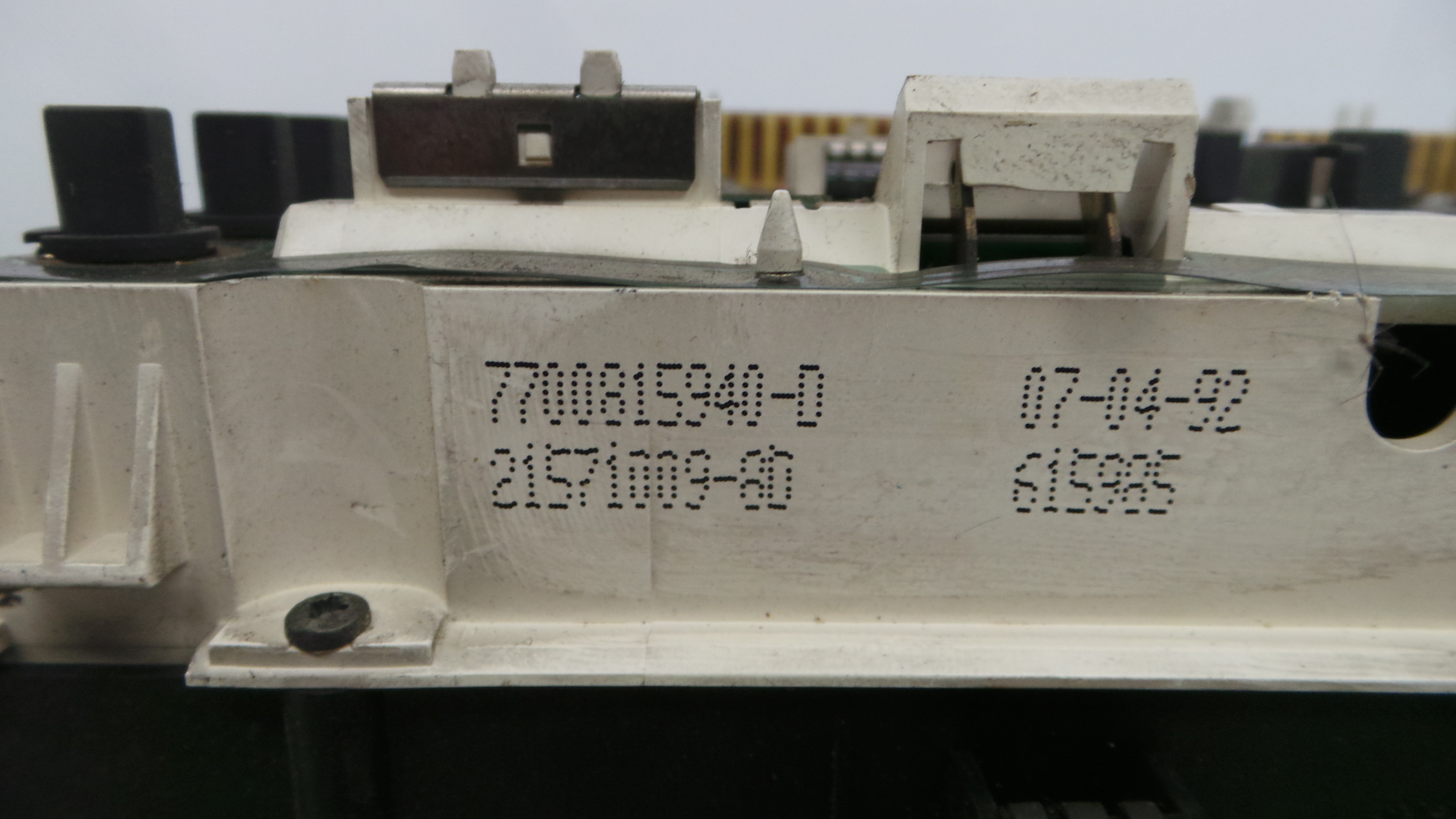 Quadrante 7700815940D - RENAULT 19 I (B/C53_), 19   (B/C53_)-36925051