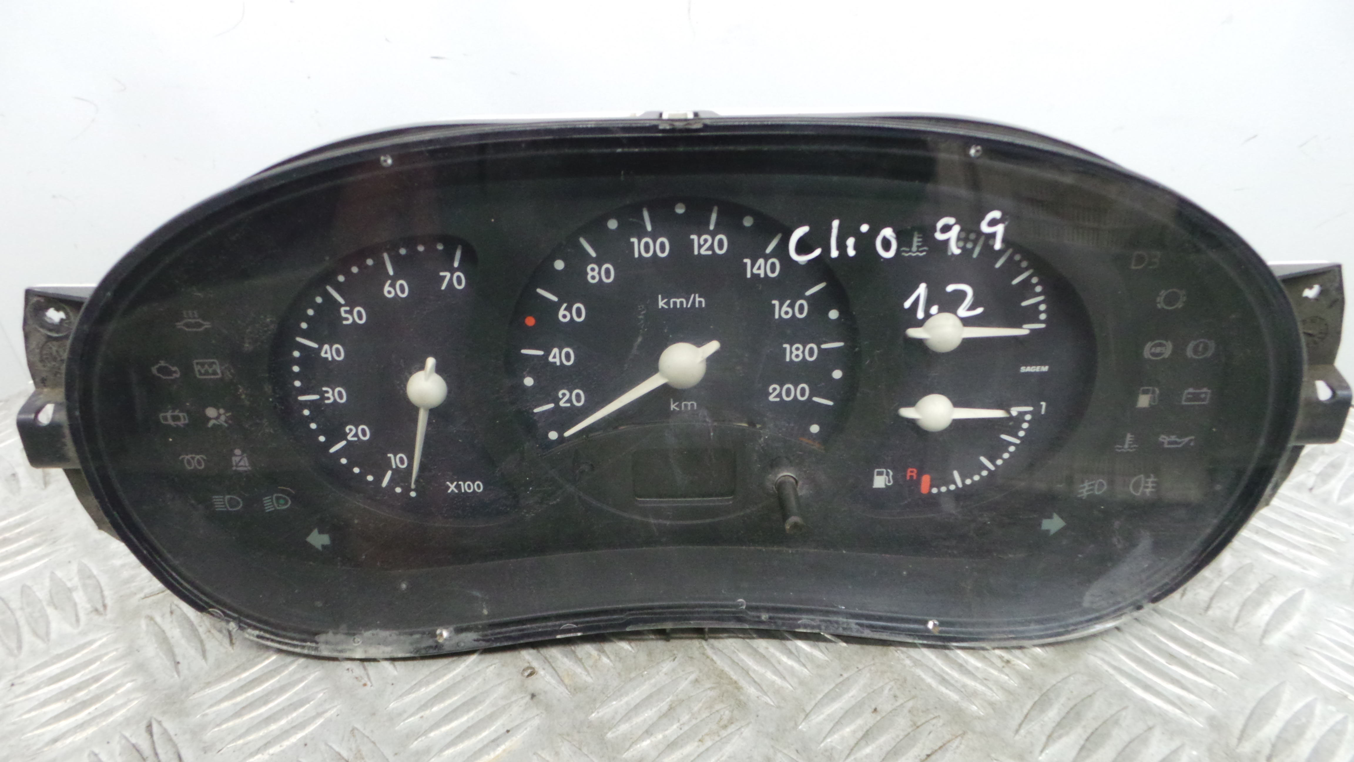 Quadrante - RENAULT CLIO II (BB_, CB_), CLIO Mk II (BB_, CB_)-36925216 Quadrante - RENAULT CLIO II (BB_, CB_), CLIO Mk II (BB_, CB_)-36925216