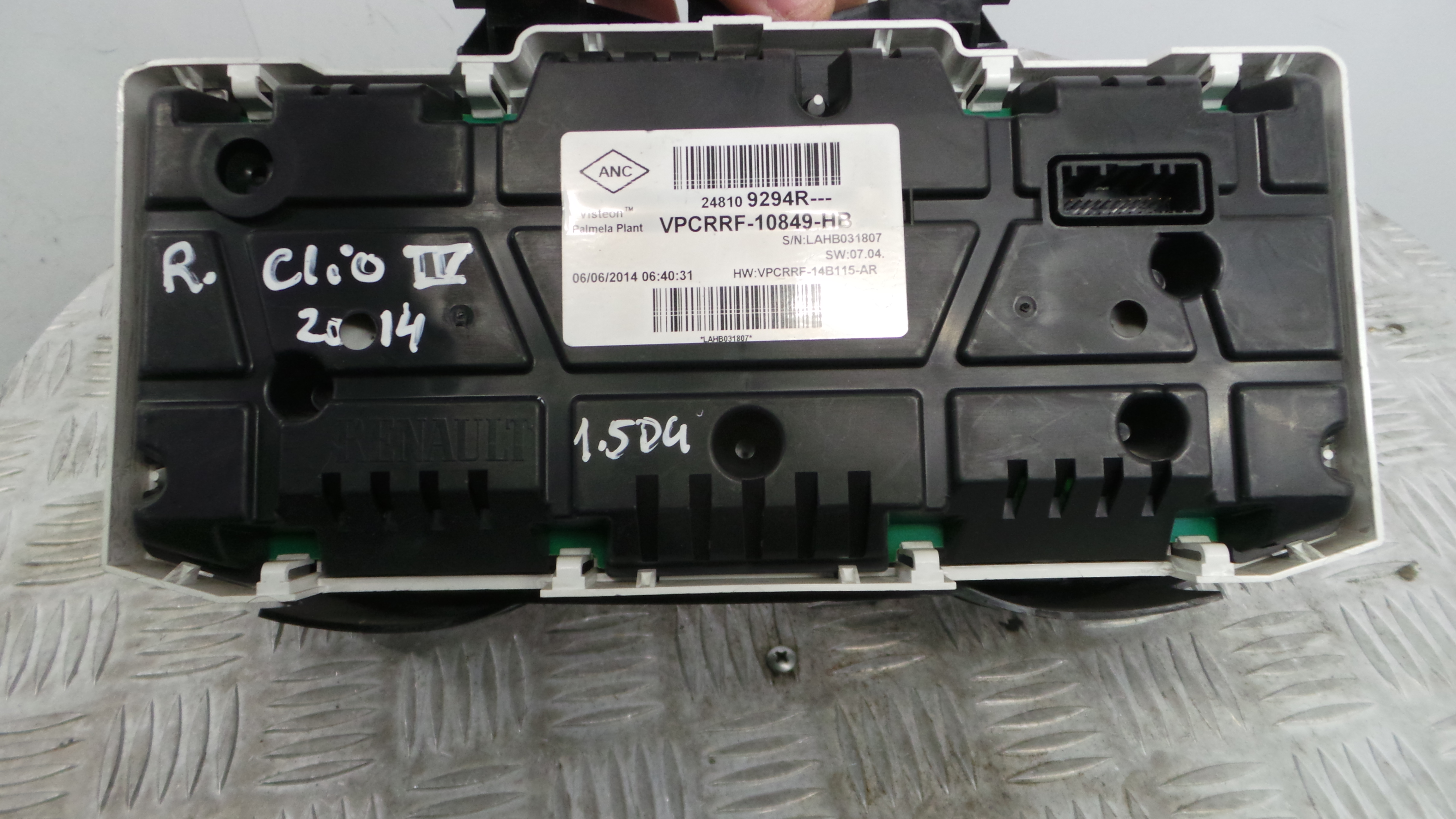 Quadrante 248109294R - RENAULT CLIO IV (BH_)-36927387