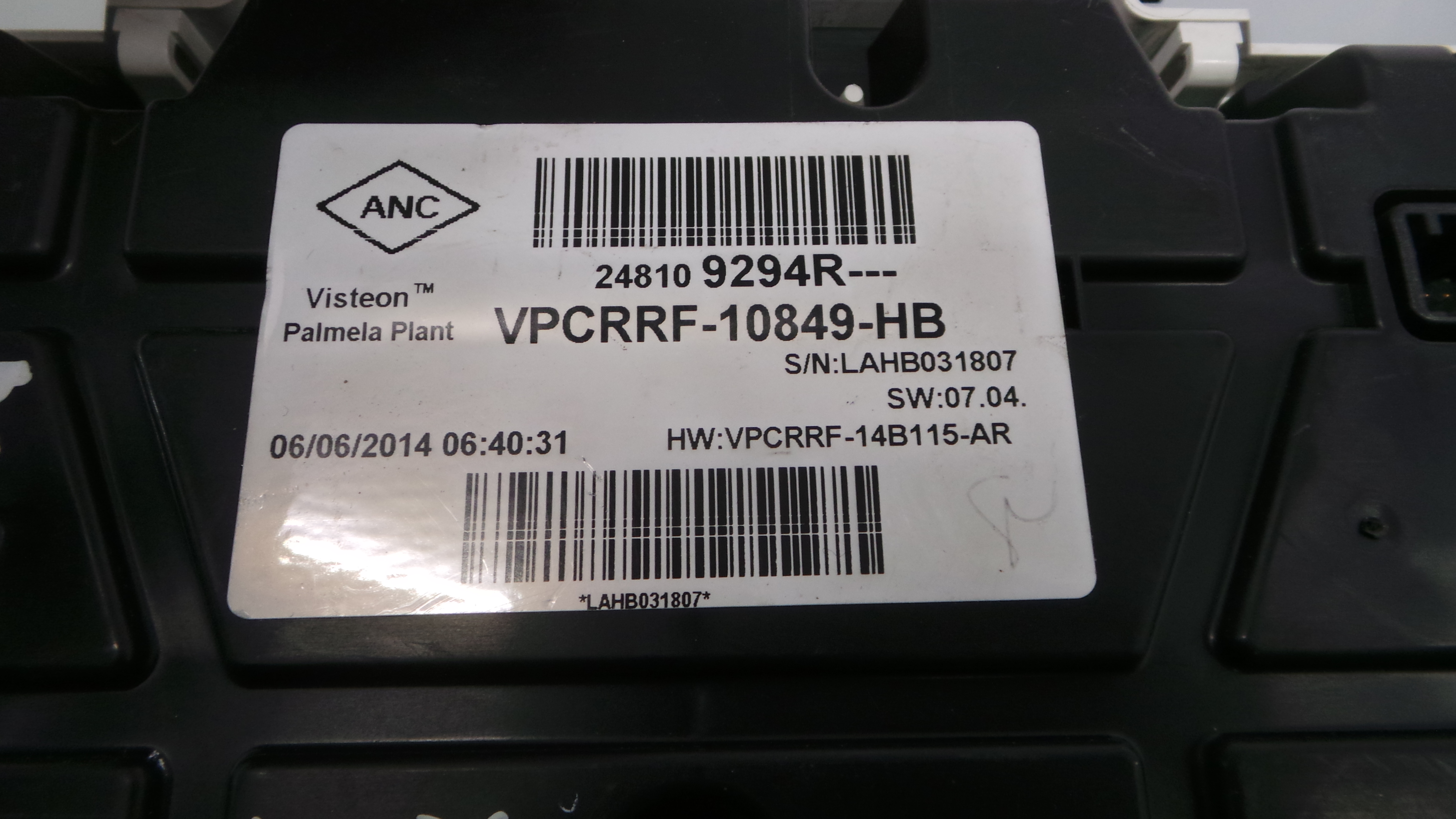 Quadrante 248109294R - RENAULT CLIO IV (BH_)-36927387