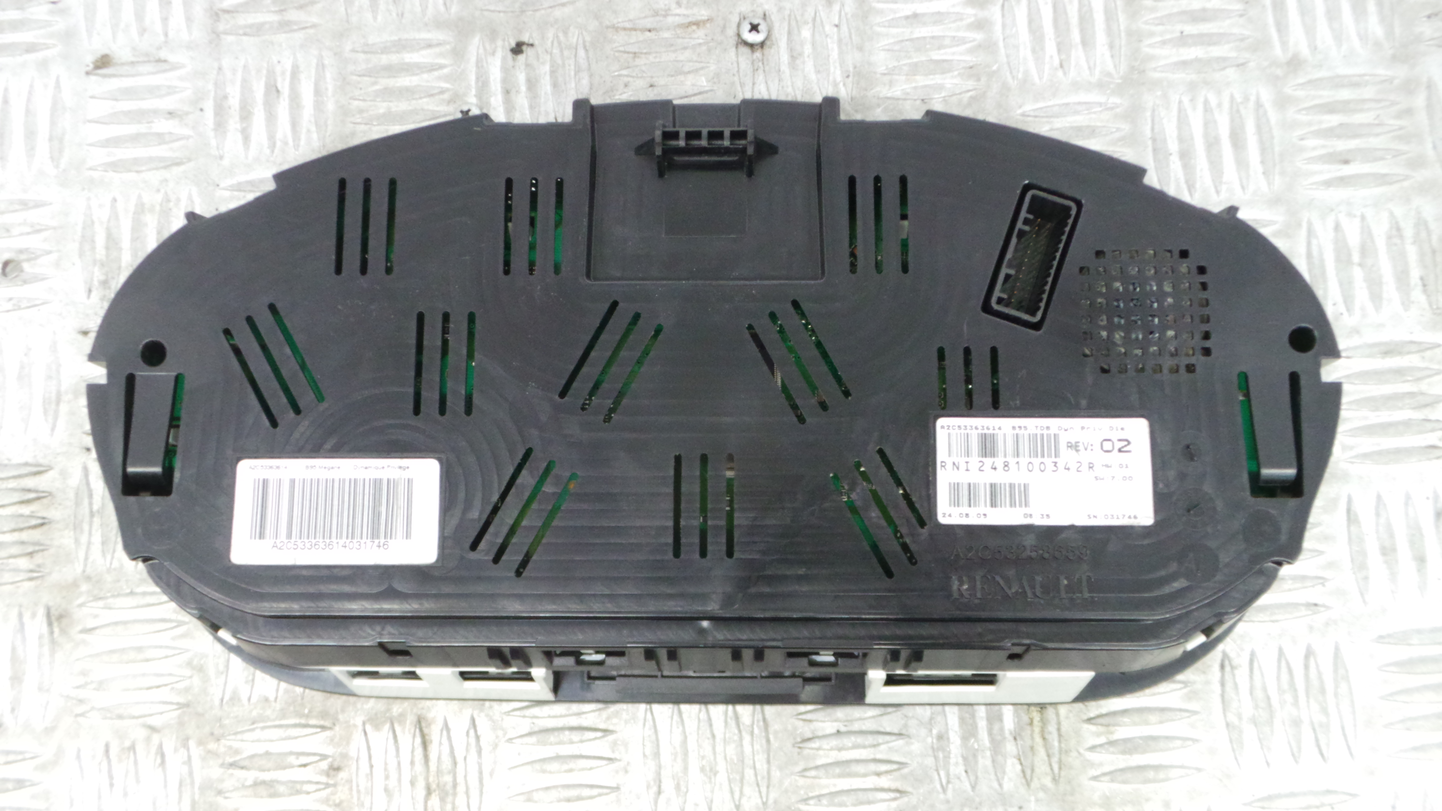 Quadrante 248100342R - RENAULT MEGANE III Hatchback (BZ0/1_, B3_)-36927415