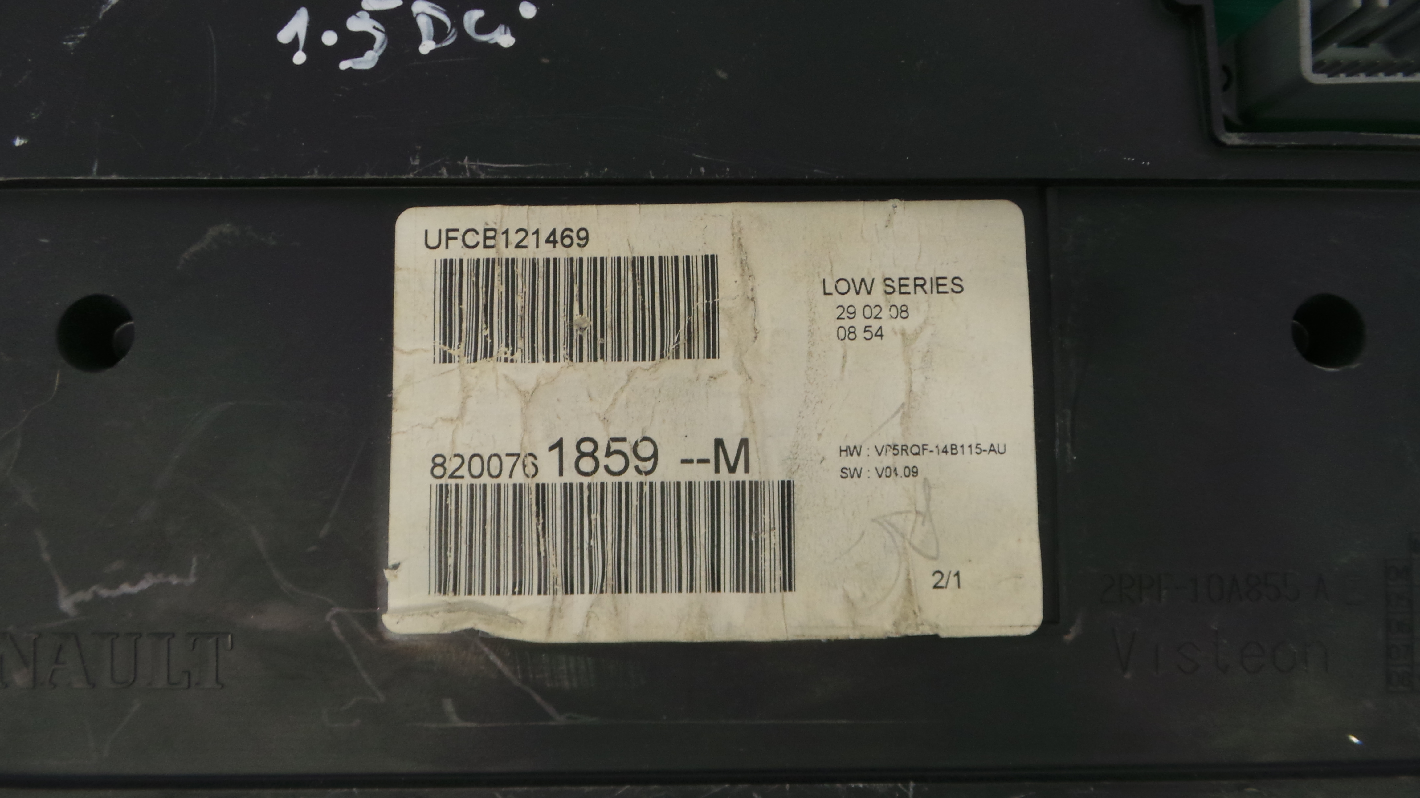 Quadrante 8200761859M - RENAULT CLIO III (BR0/1, CR0/1)-36927489