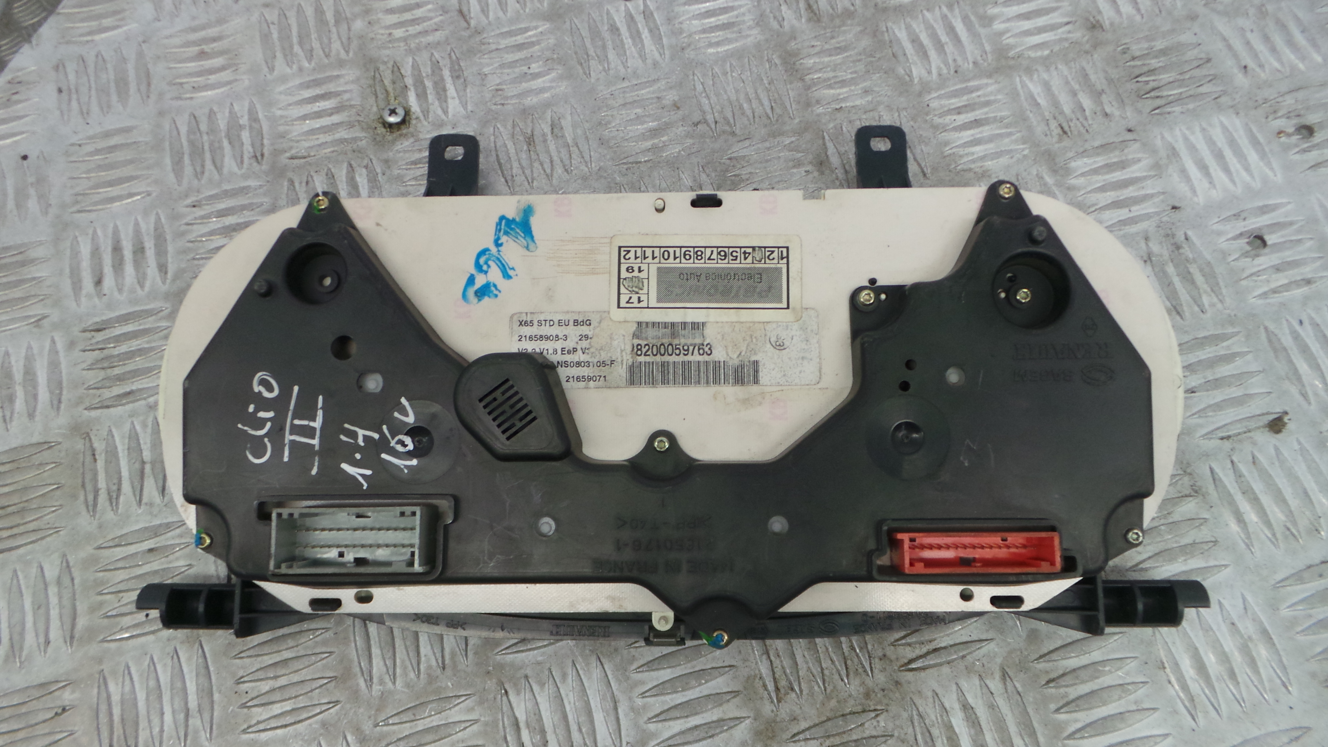 Quadrante 8200059763 - RENAULT CLIO II (BB_, CB_), CLIO Mk II (BB_, CB_)-36927492