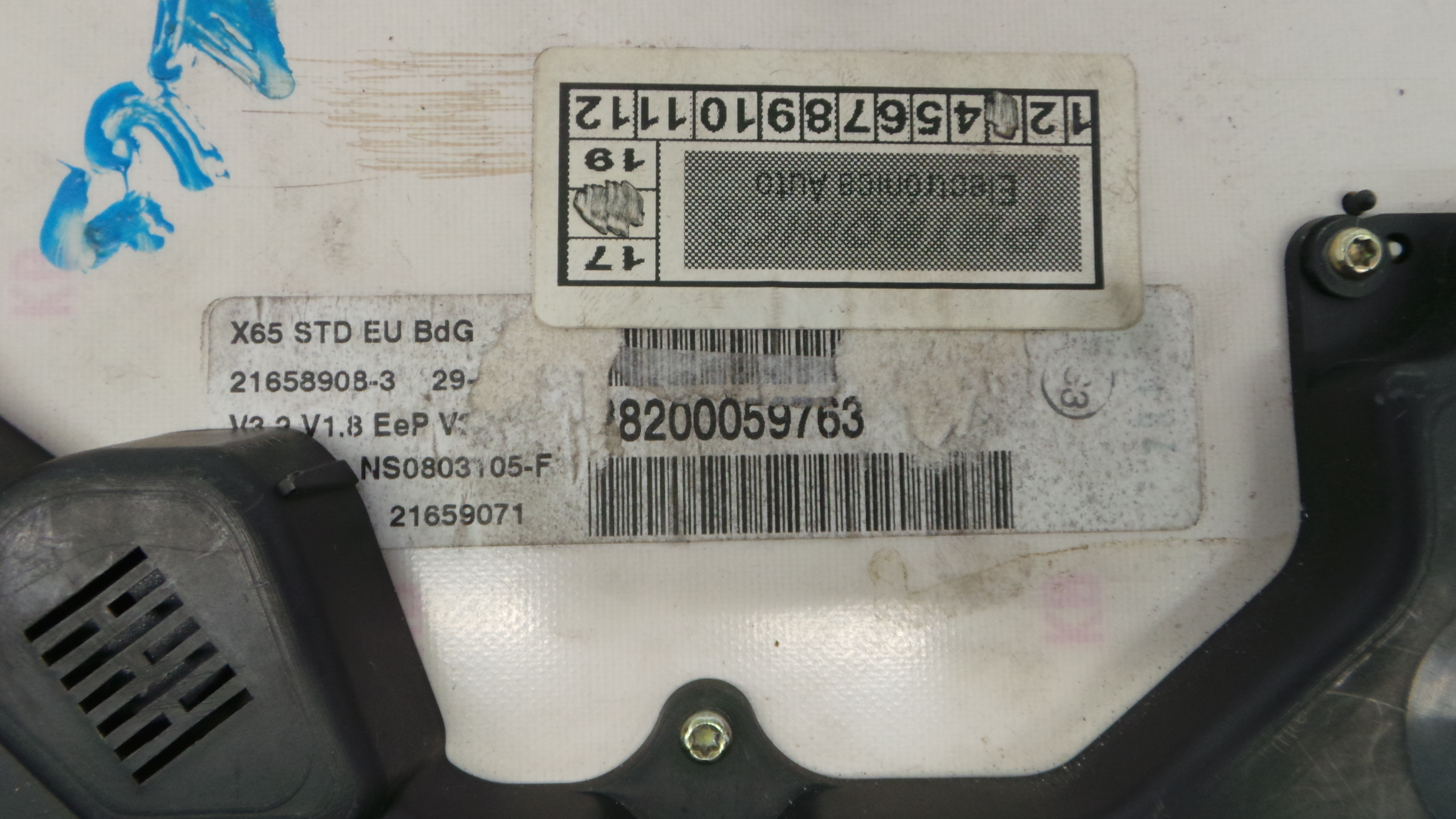 Quadrante 8200059763 - RENAULT CLIO II (BB_, CB_), CLIO Mk II (BB_, CB_)-36927492