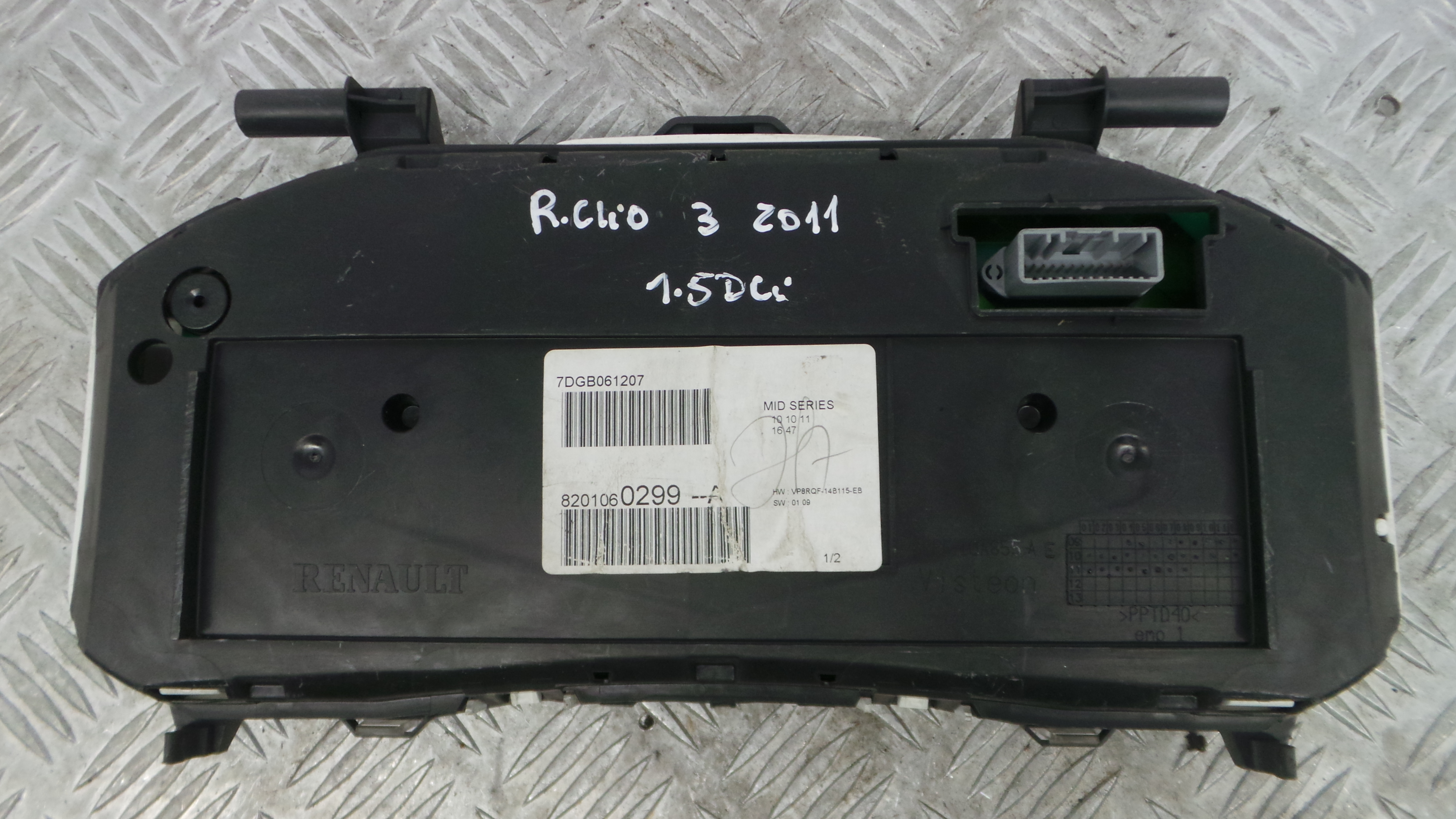 Quadrante 8201060299A - RENAULT CLIO III (BR0/1, CR0/1)-36927619