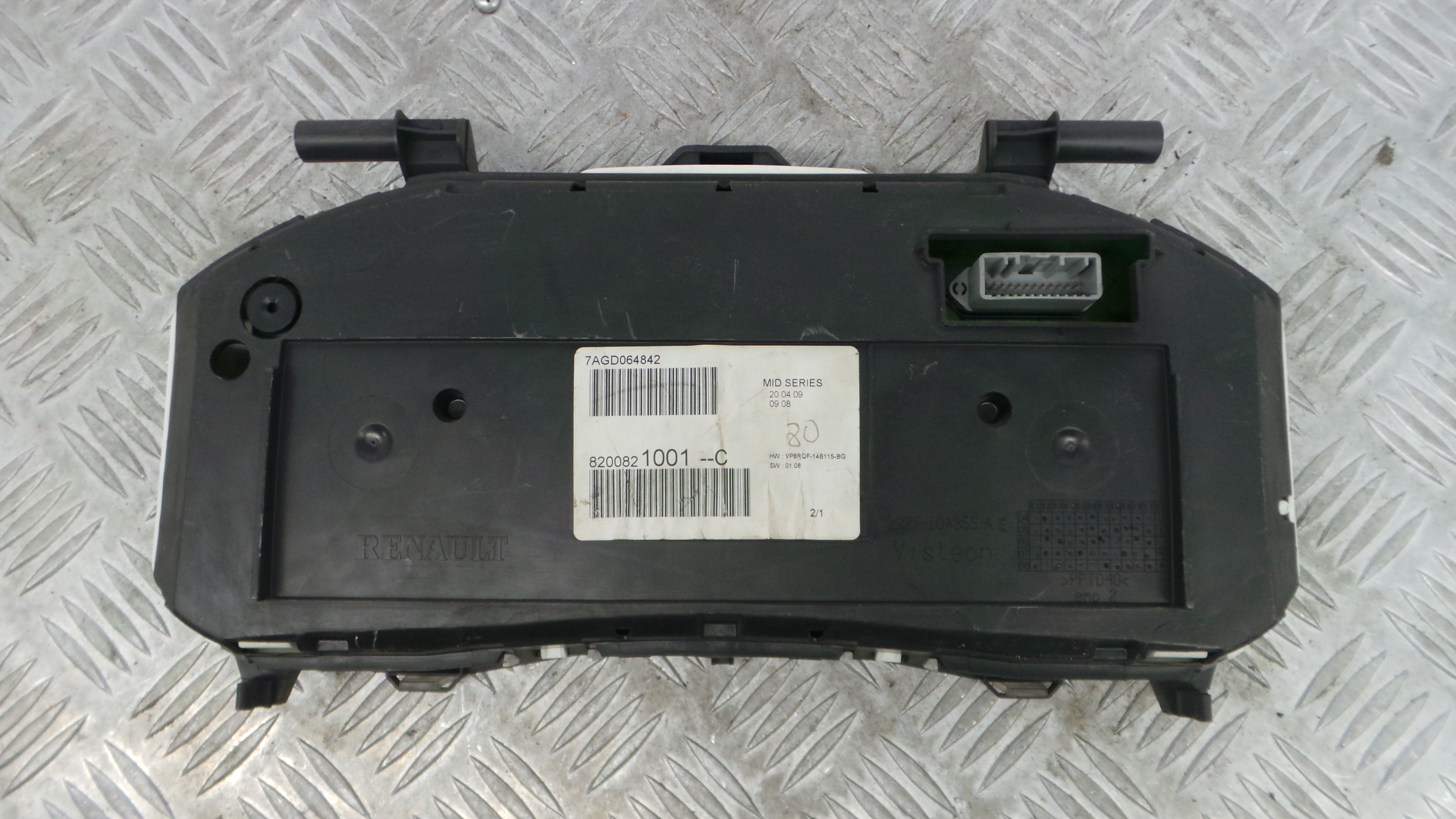 Quadrante 8200821001C - RENAULT CLIO III (BR0/1, CR0/1)-36927625