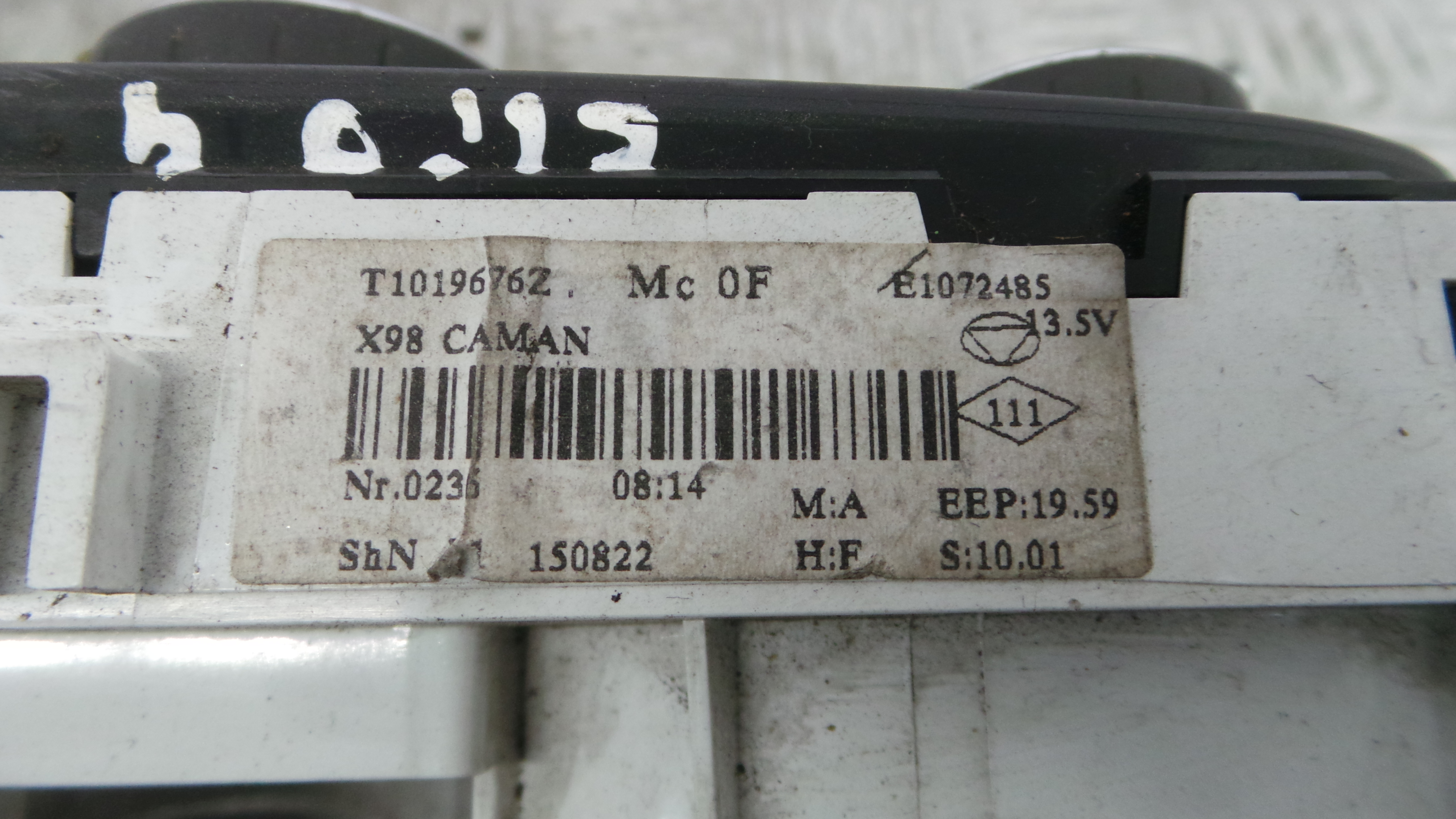 Comando da Sofagem / Climatronic 272705324R - RENAULT CLIO IV (BH_)-36928484