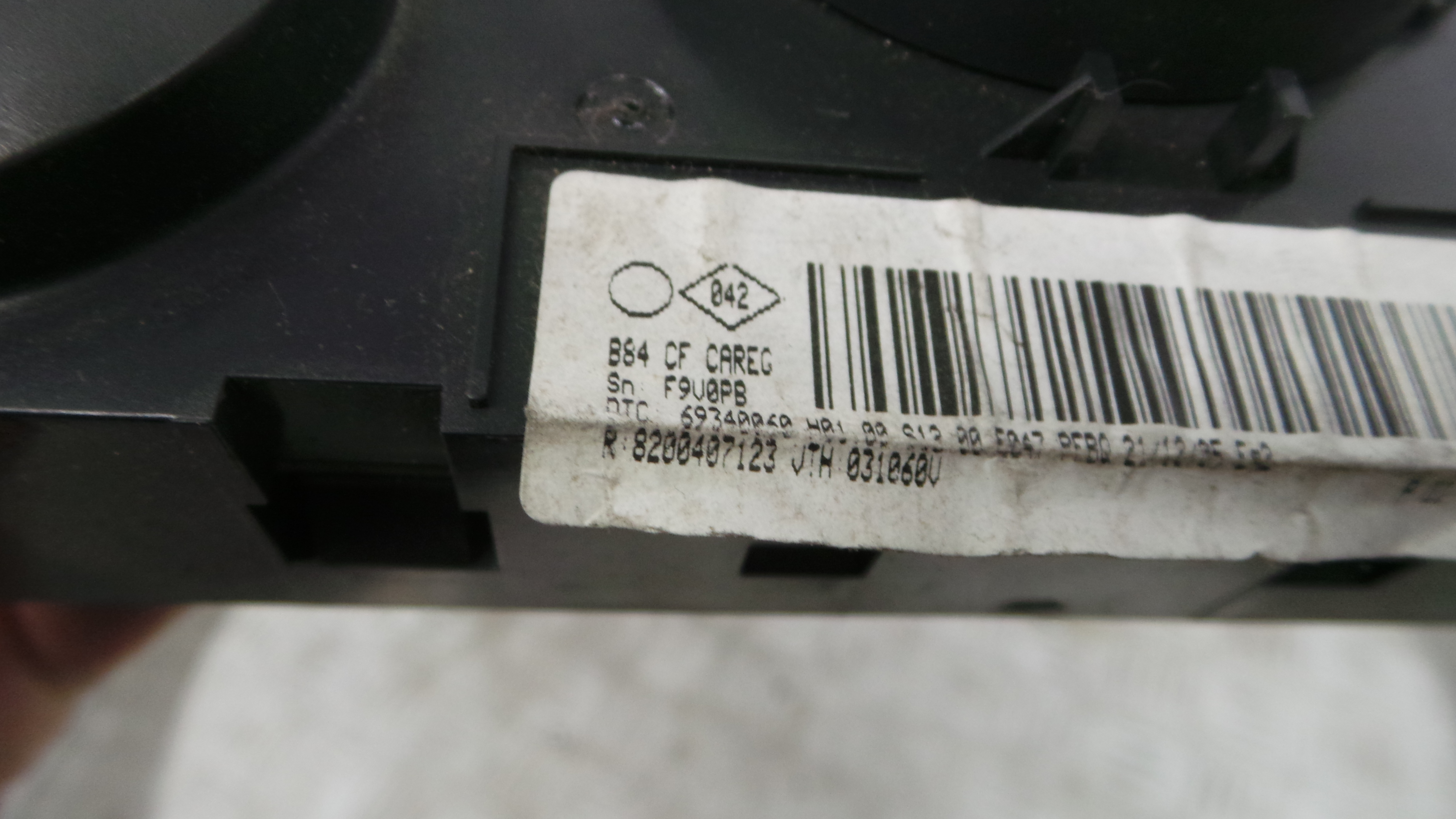 Comando da Sofagem / Climatronic 8200407123 - RENAULT MEGANE II (BM0/1_, CM0/1_)-36928491