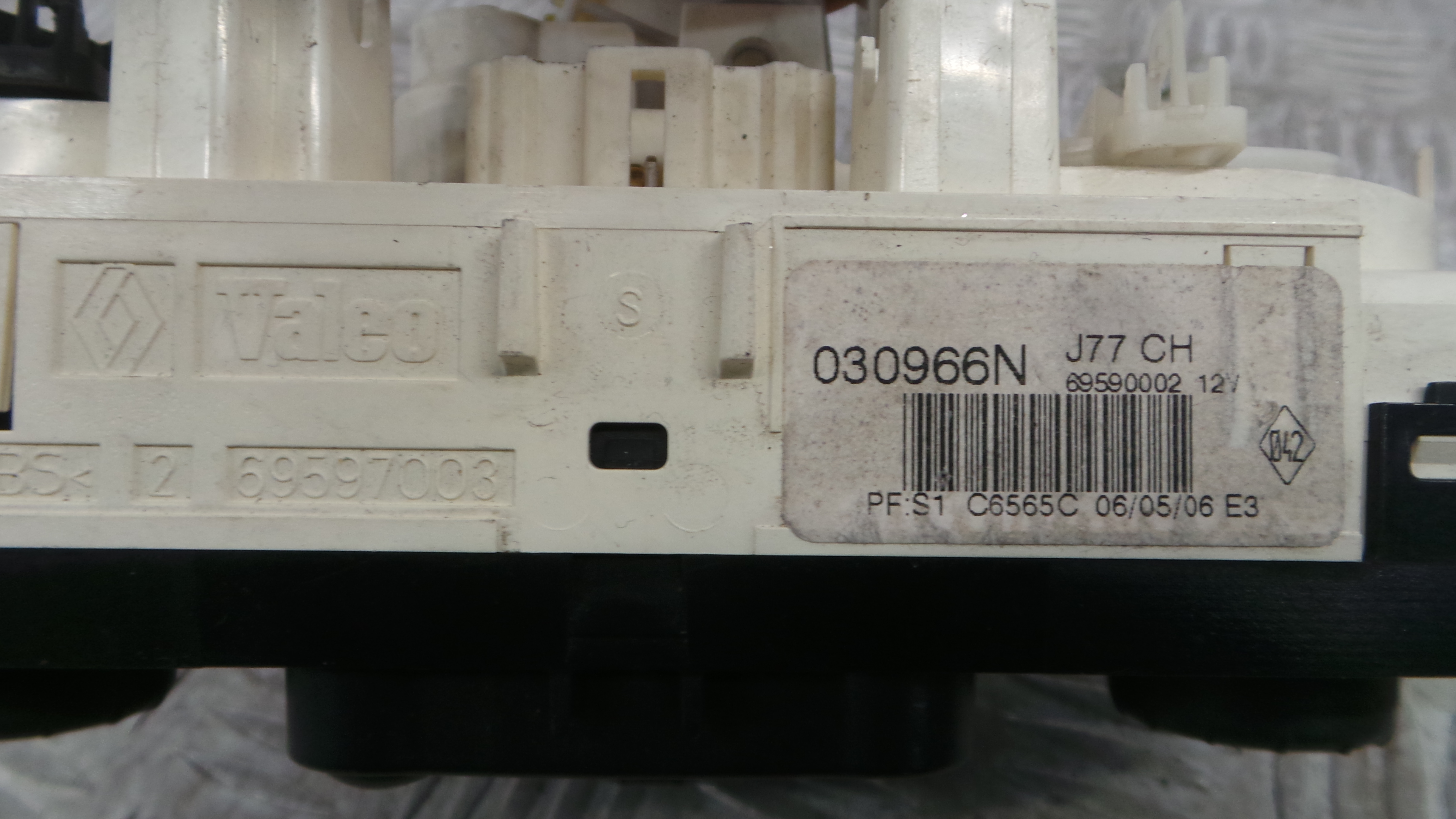 Comando da Sofagem / Climatronic 030966N - RENAULT CLIO III (BR0/1, CR0/1)-36928500