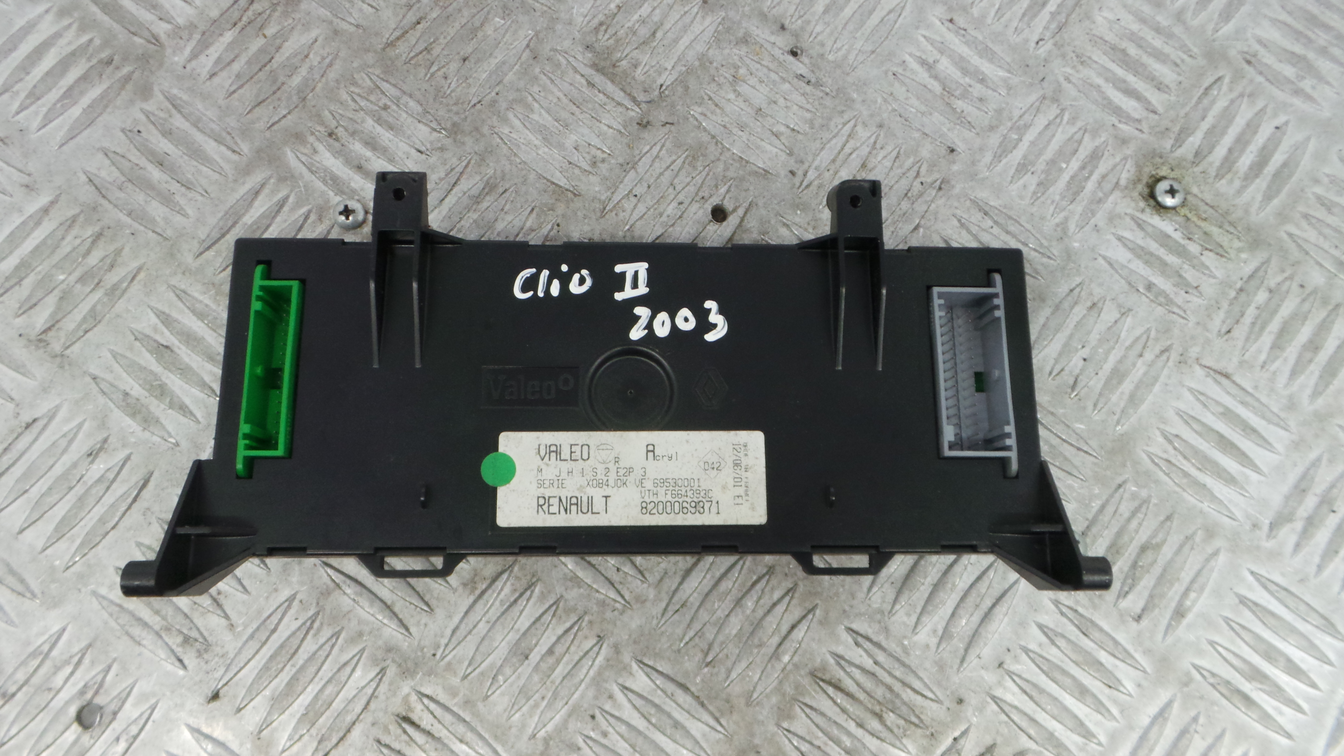 Comando da Sofagem / Climatronic 8200069371 - RENAULT CLIO II (BB_, CB_), CLIO Mk II (BB_, CB_)-36928509