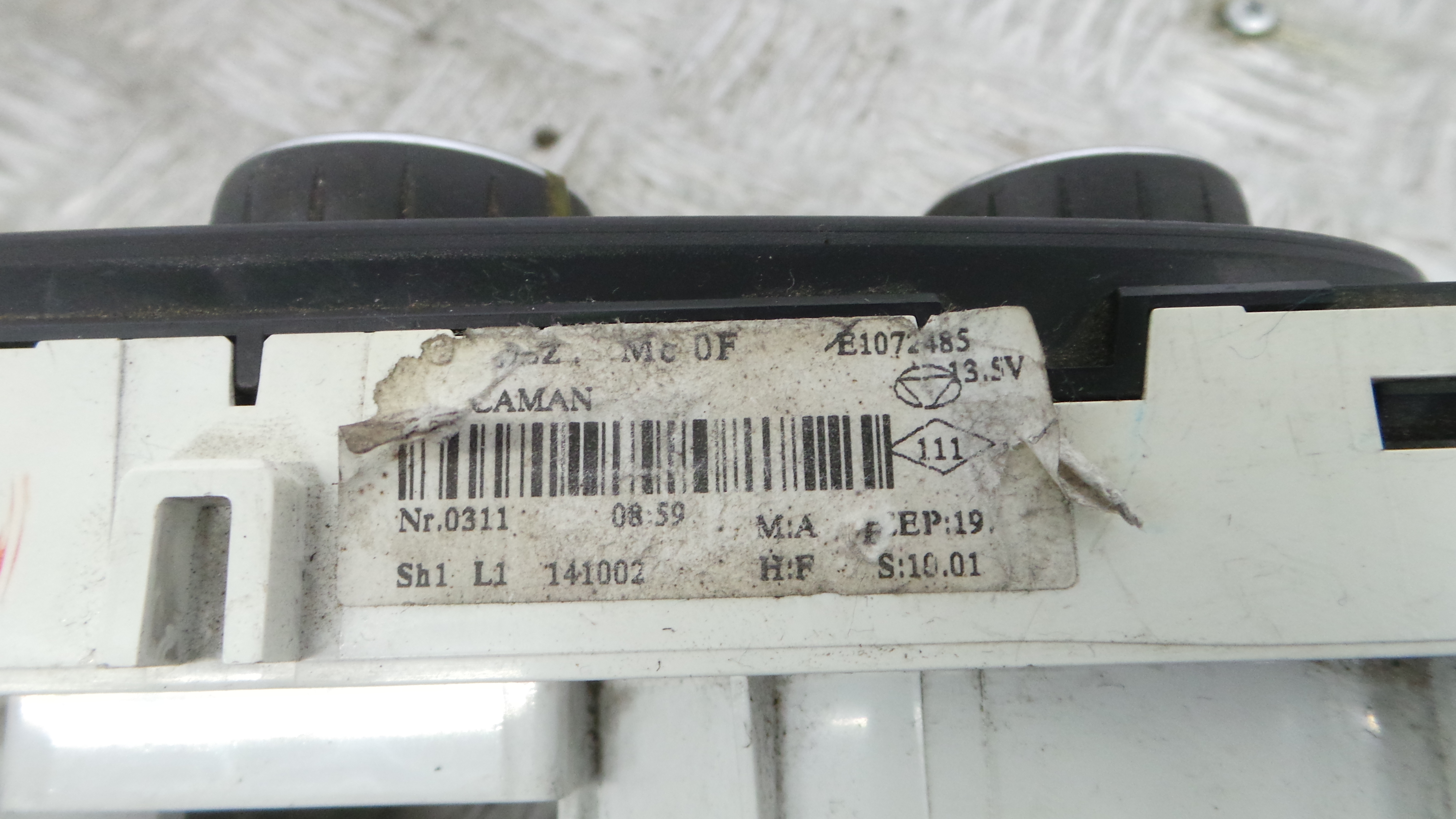 Comando da Sofagem / Climatronic T1019676Z - RENAULT CLIO IV (BH_)-36928521