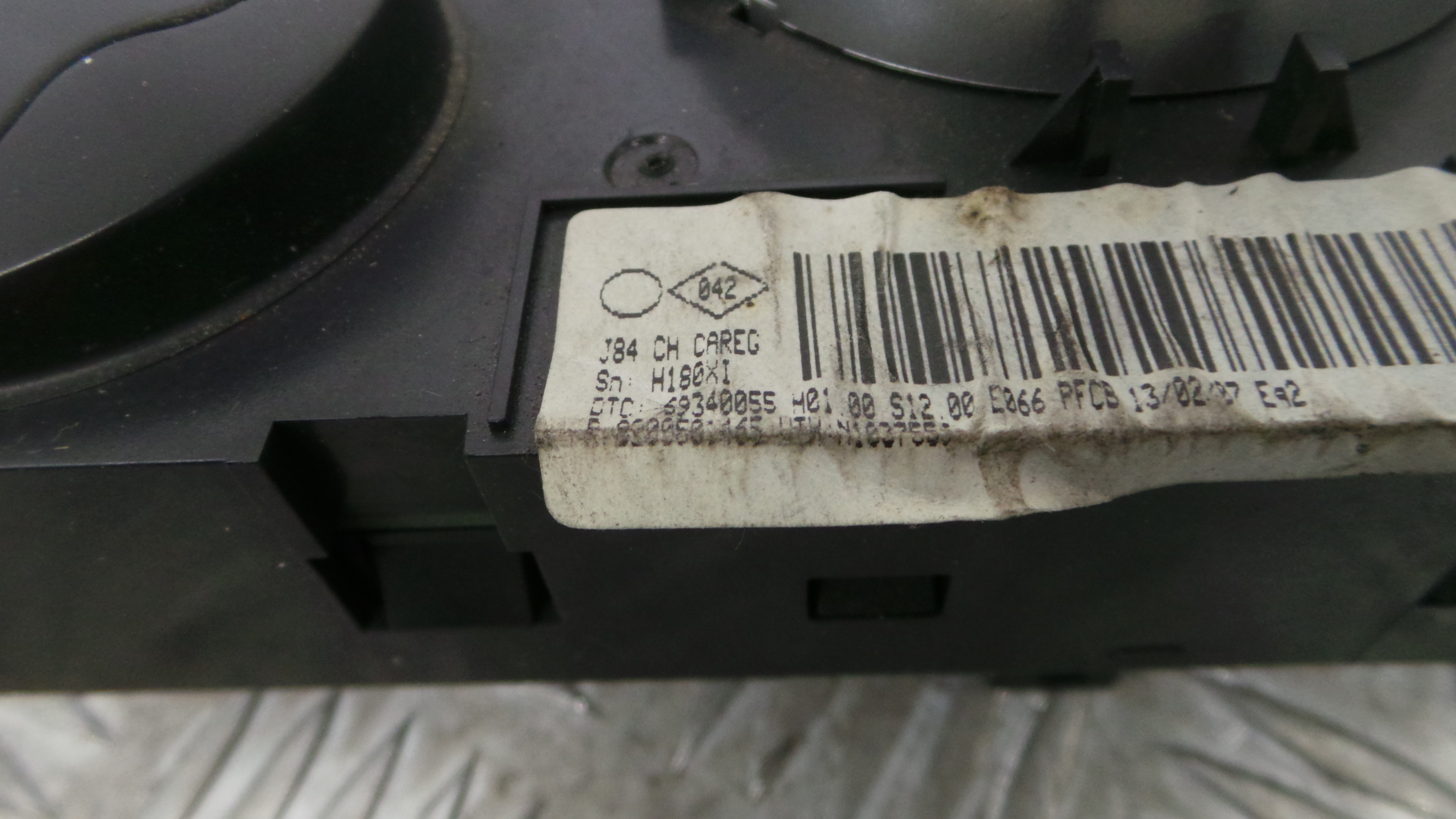 Comando da Sofagem / Climatronic 8200501465 - RENAULT SCÉNIC II (JM0/1_)-36928530