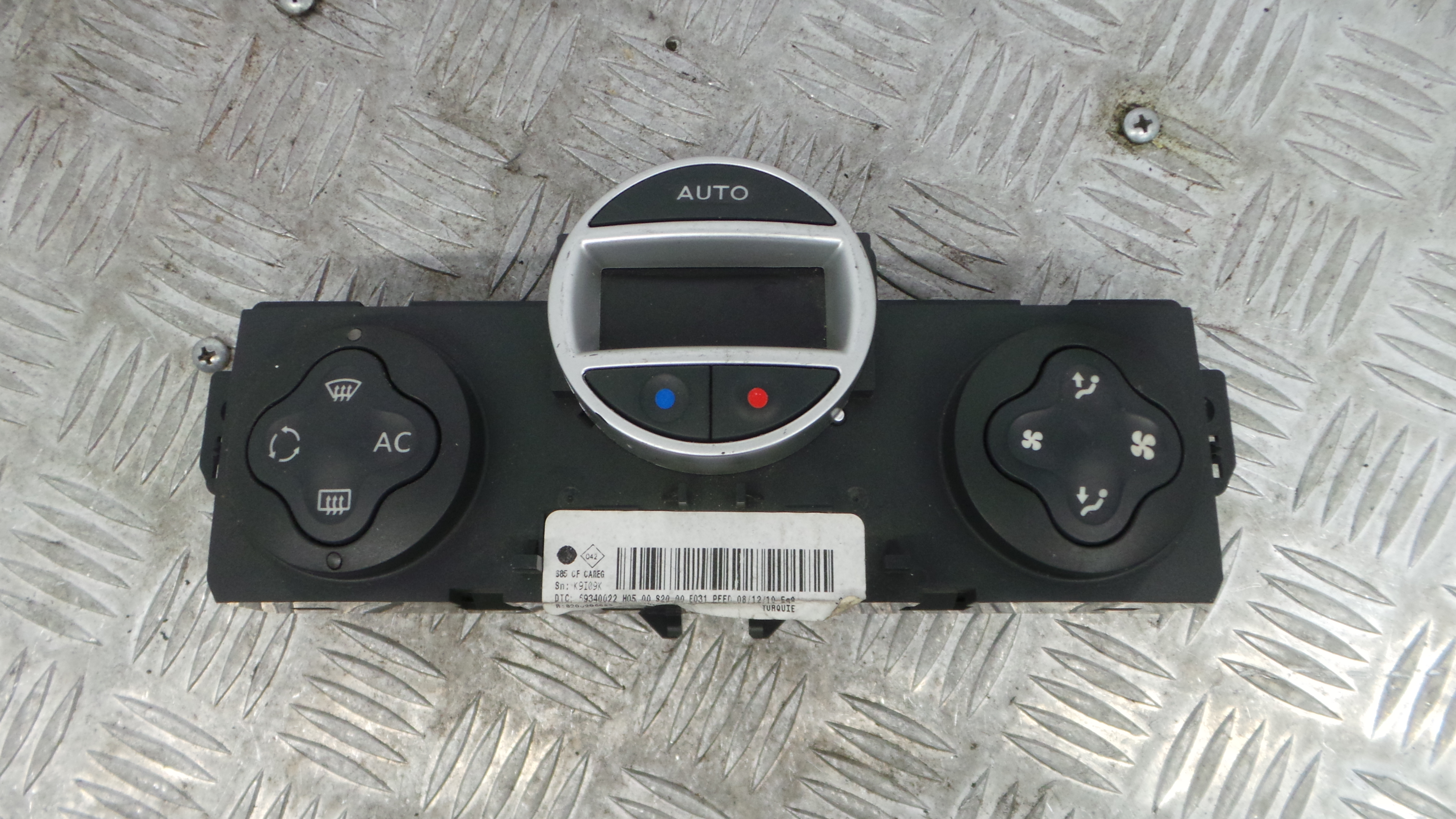 Comando da Sofagem / Climatronic 8200296683 - RENAULT CLIO III (BR0/1, CR0/1)-36928539