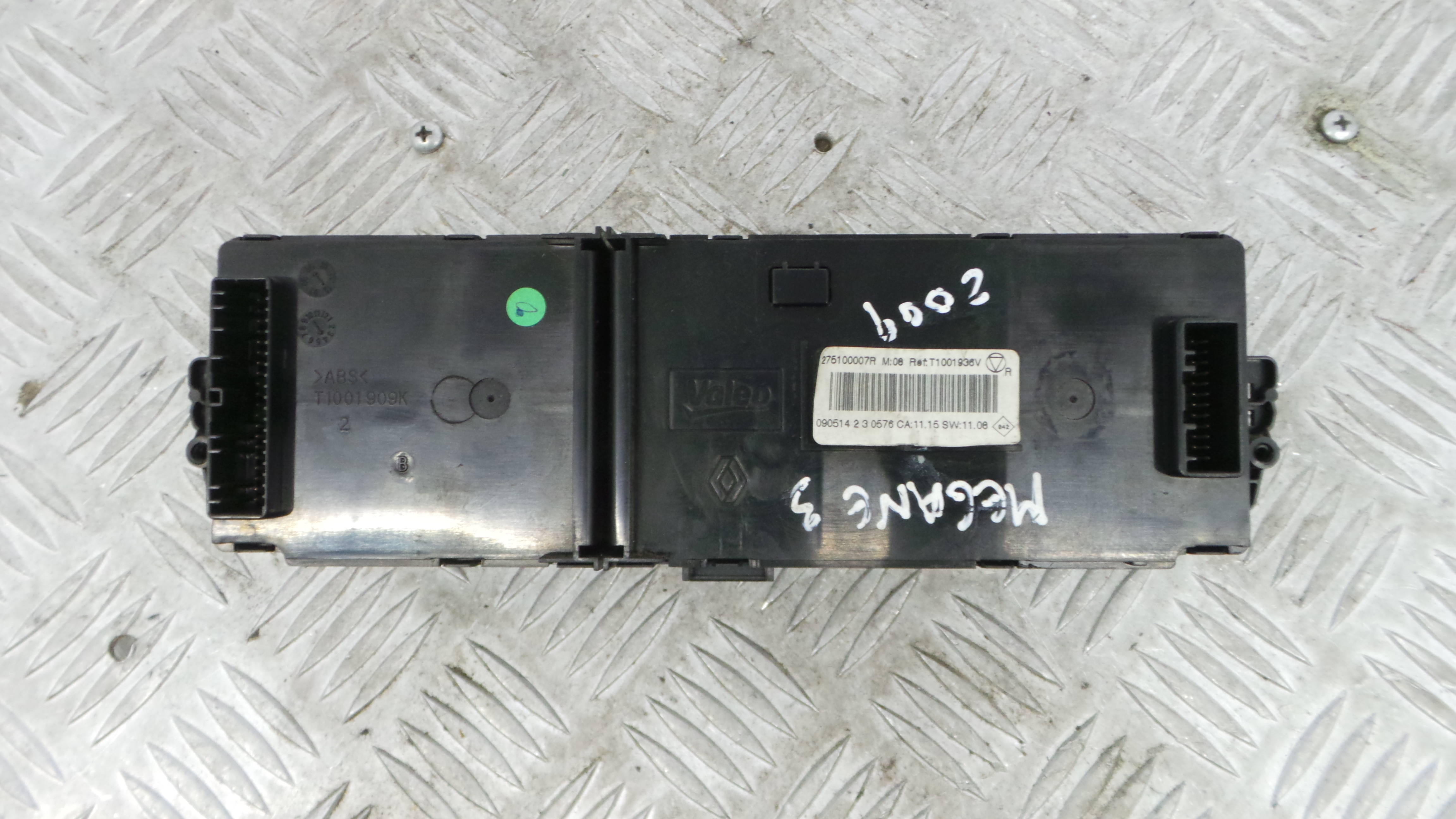 Comando da Sofagem / Climatronic 275100007R - RENAULT MEGANE III Hatchback (BZ0/1_, B3_)-36928587