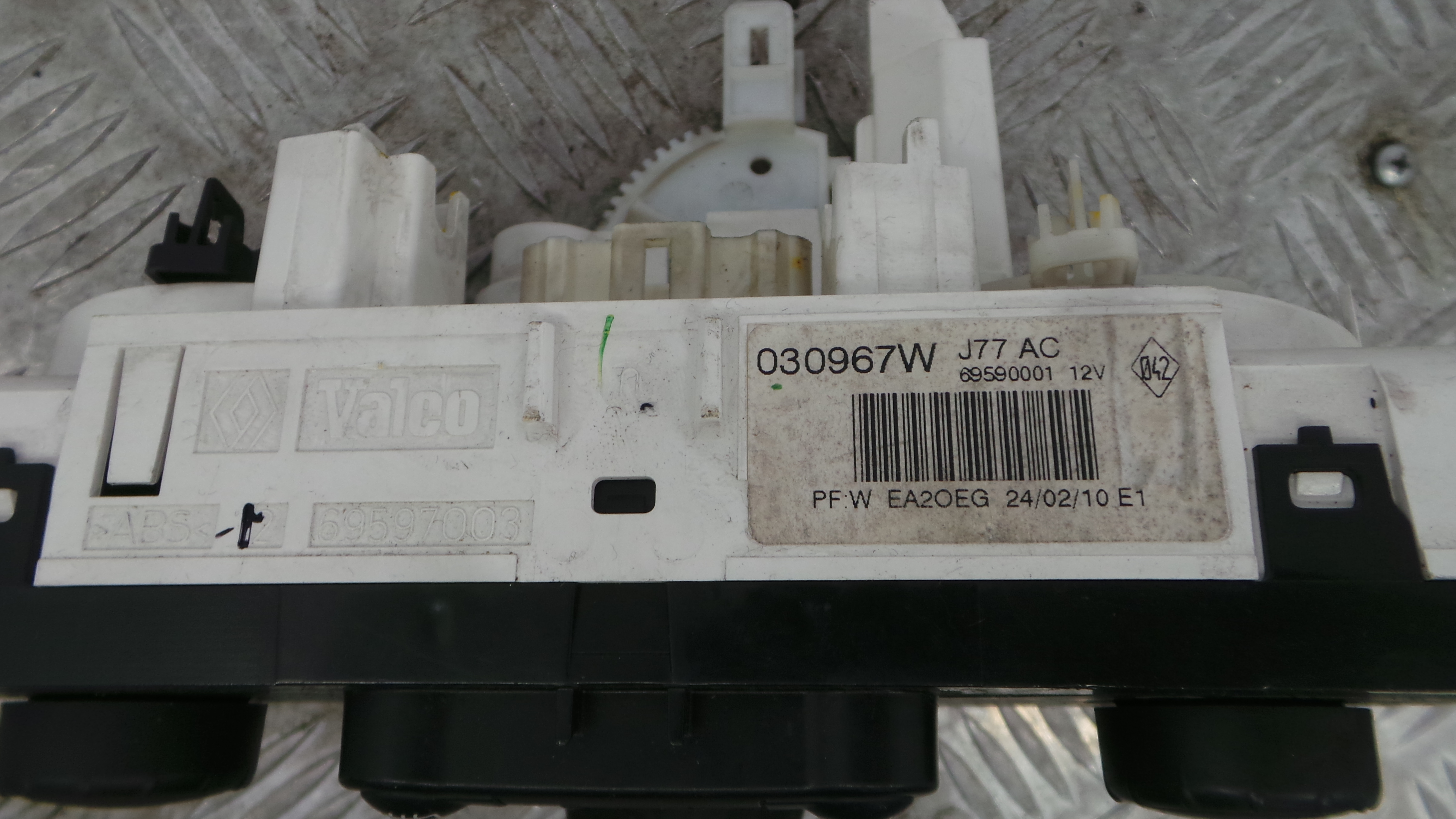 Comando da Sofagem / Climatronic 030967W - RENAULT CLIO III (BR0/1, CR0/1)-36928596