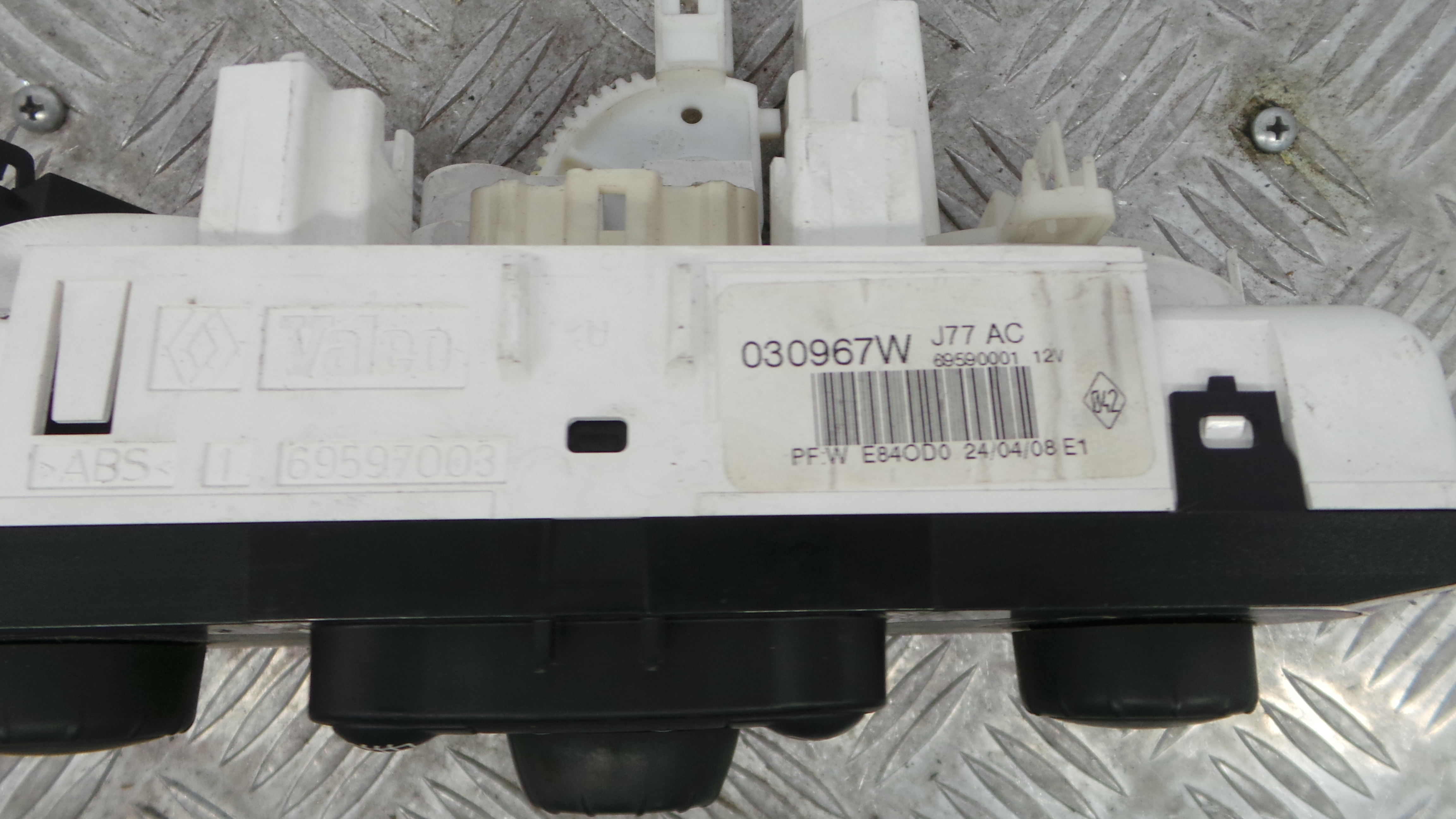 Comando da Sofagem / Climatronic 030967W - RENAULT CLIO III (BR0/1, CR0/1)-36928608