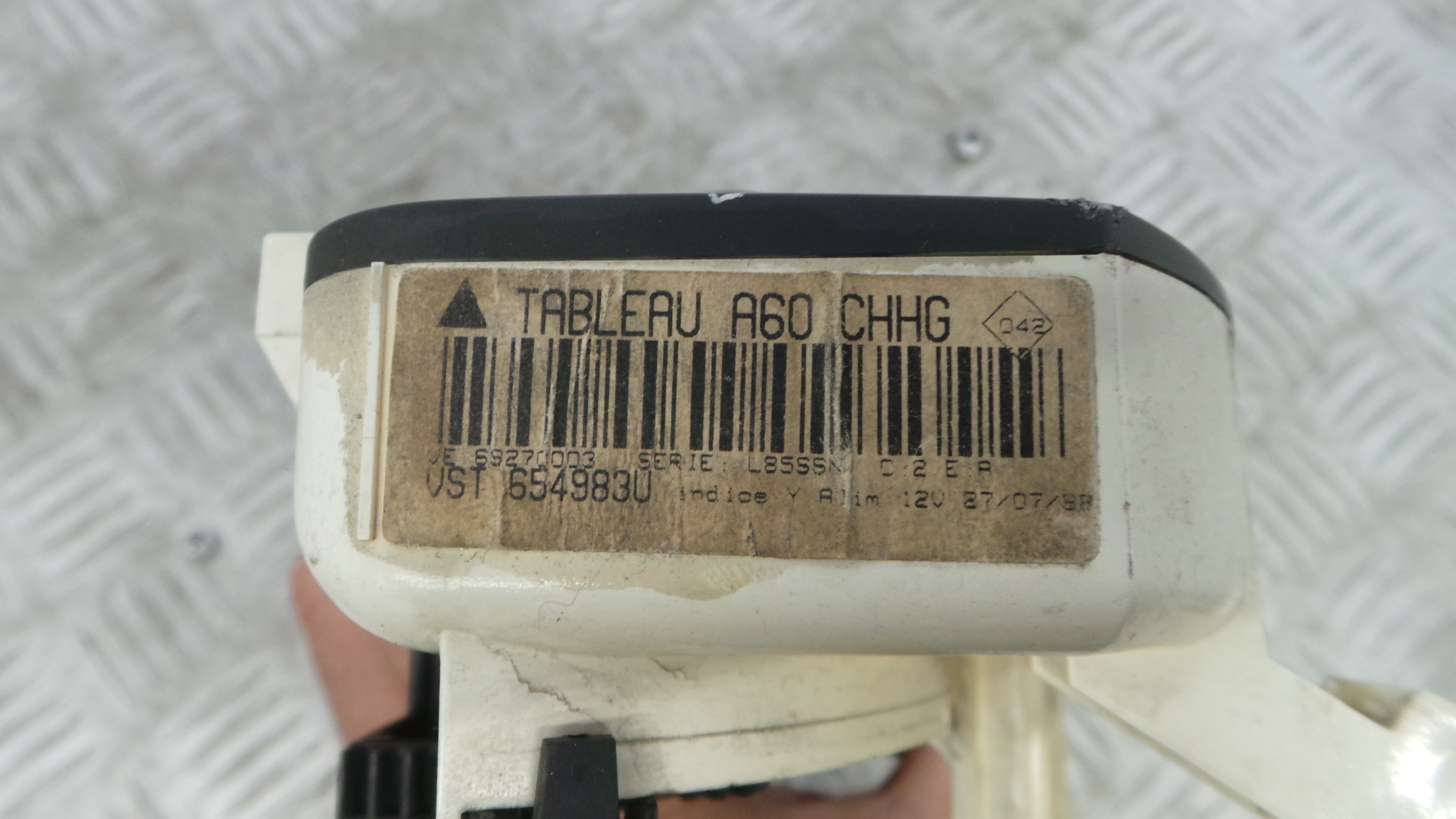 Comando da Sofagem / Climatronic 654983U - RENAULT CLIO II (BB_, CB_), CLIO Mk II (BB_, CB_)-36928635