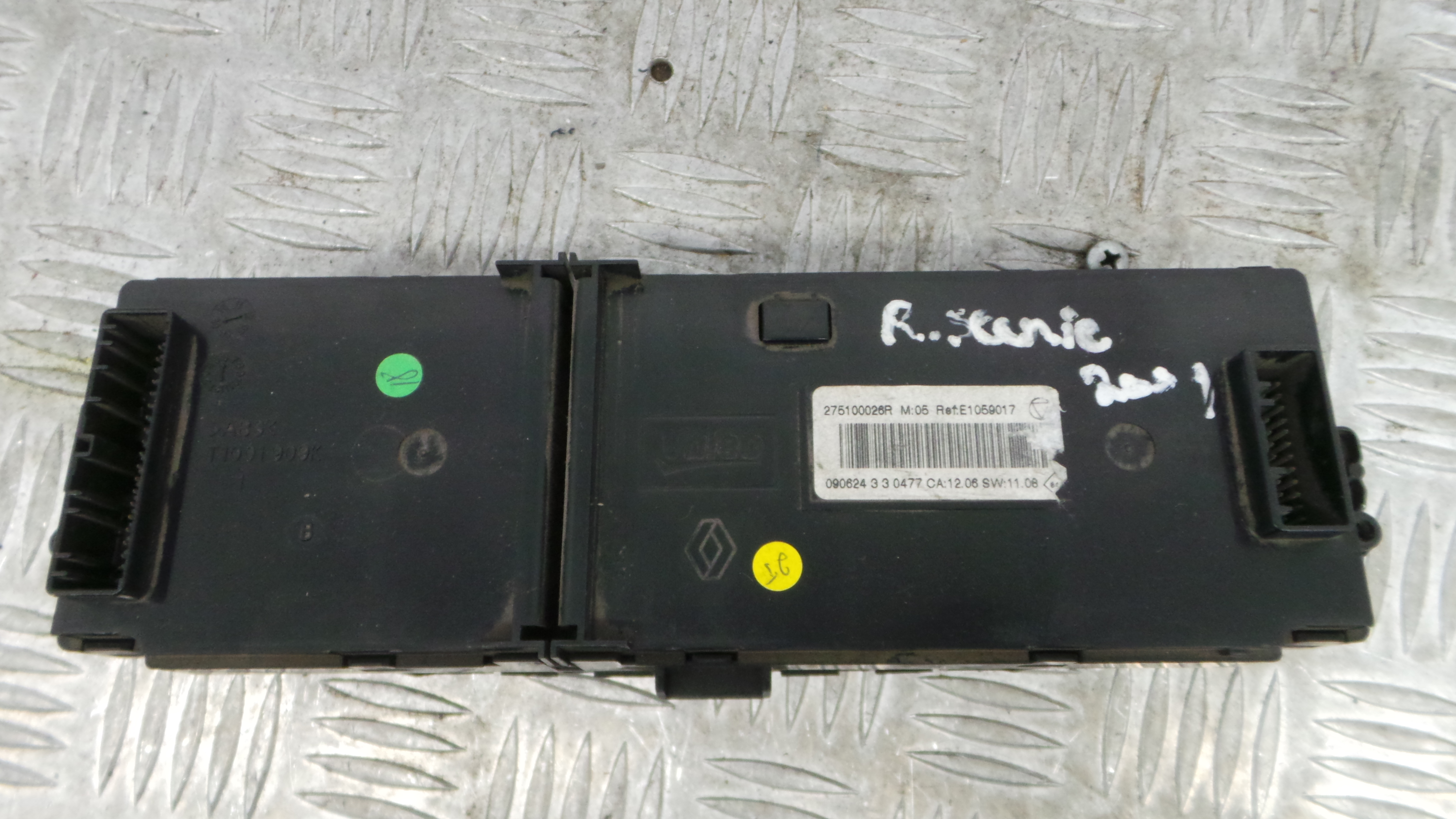 Comando da Sofagem / Climatronic 275100026R - RENAULT SCÉNIC III (JZ0/1_)-36928807