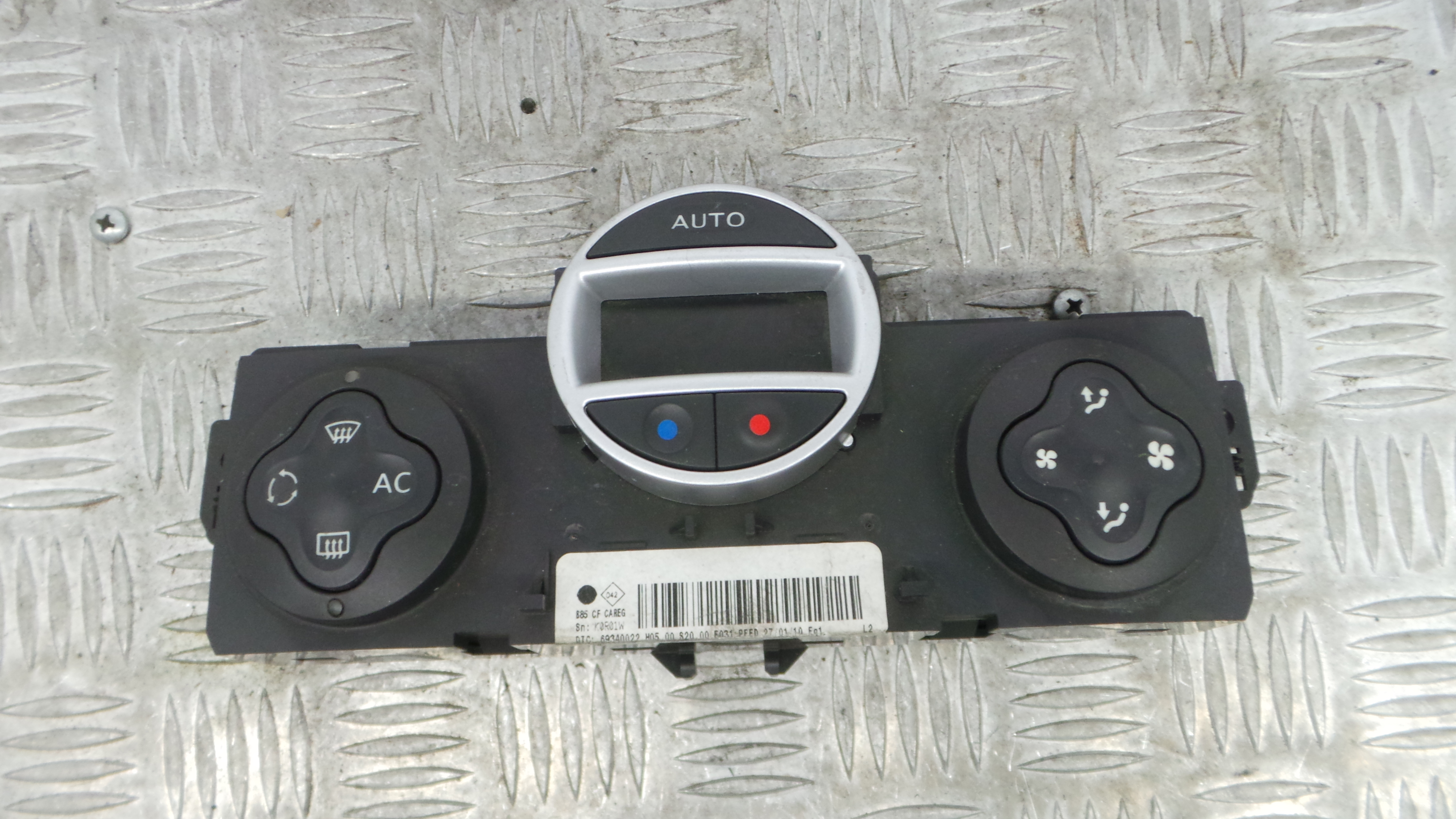 Comando da Sofagem / Climatronic 8200296683 - RENAULT CLIO III (BR0/1, CR0/1)-36928819
