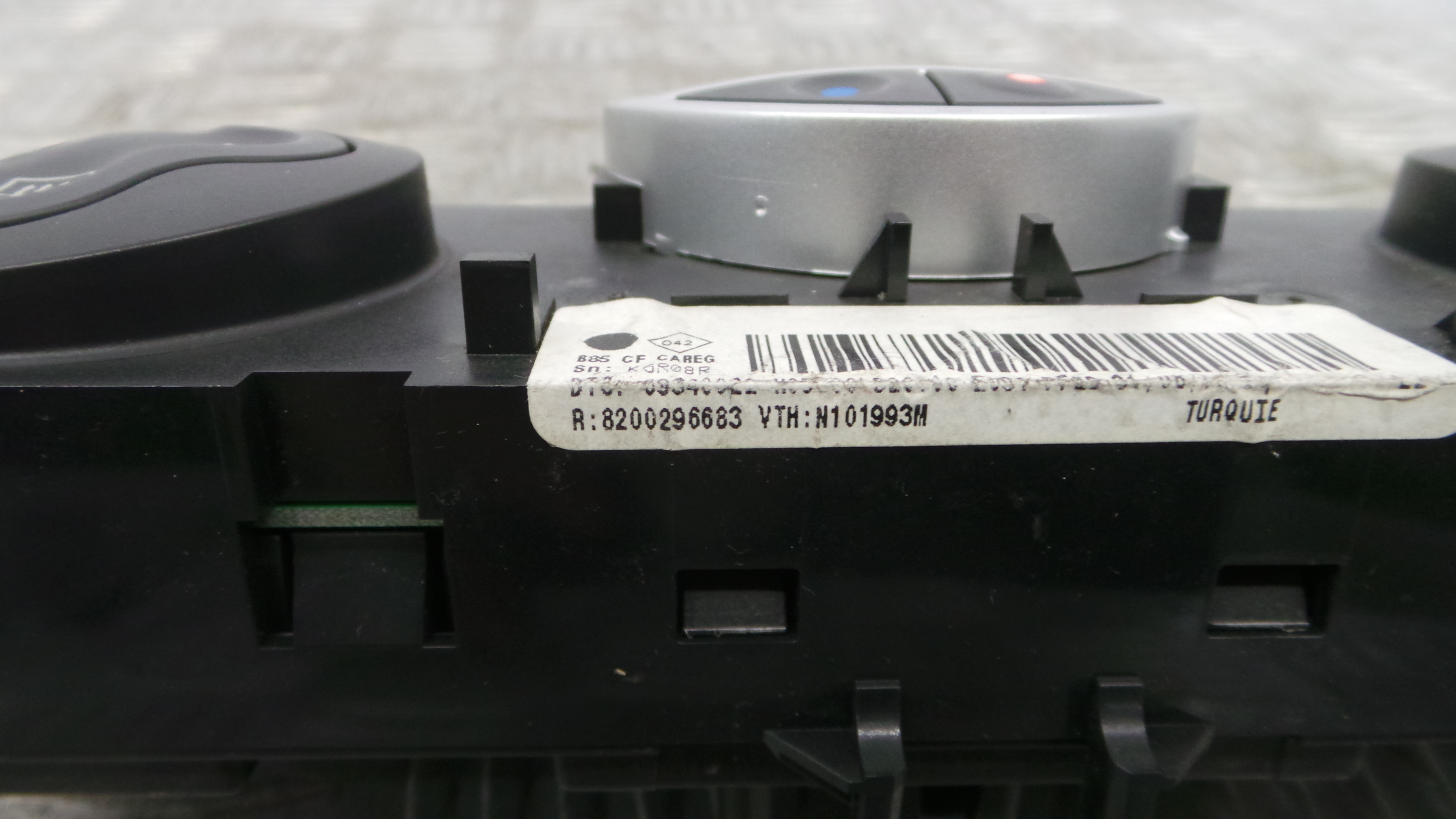 Comando da Sofagem / Climatronic 8200296683 - RENAULT CLIO III (BR0/1, CR0/1)-36928857