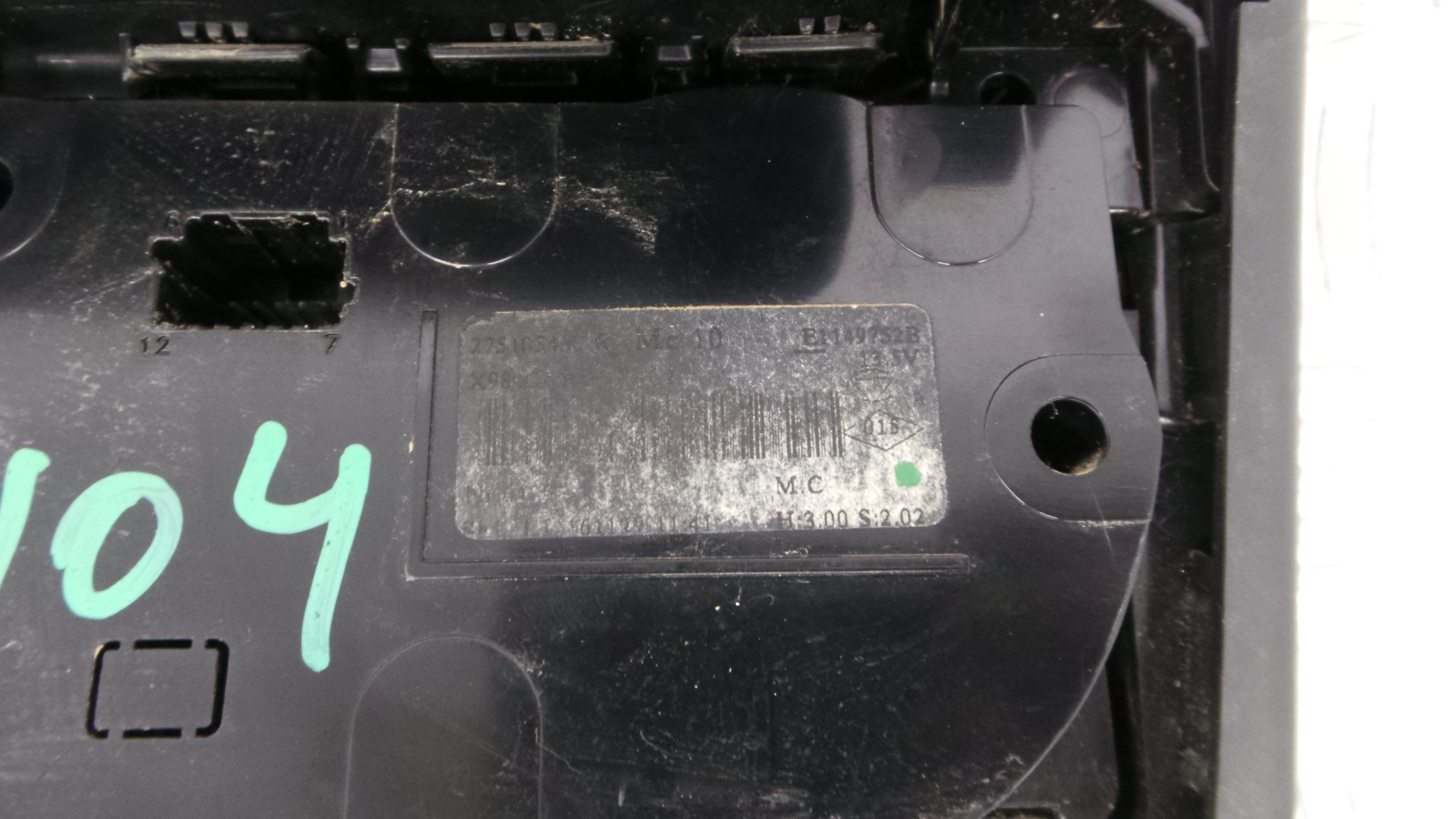 Comando da Sofagem / Climatronic  - RENAULT CLIO IV (BH_)-36928910