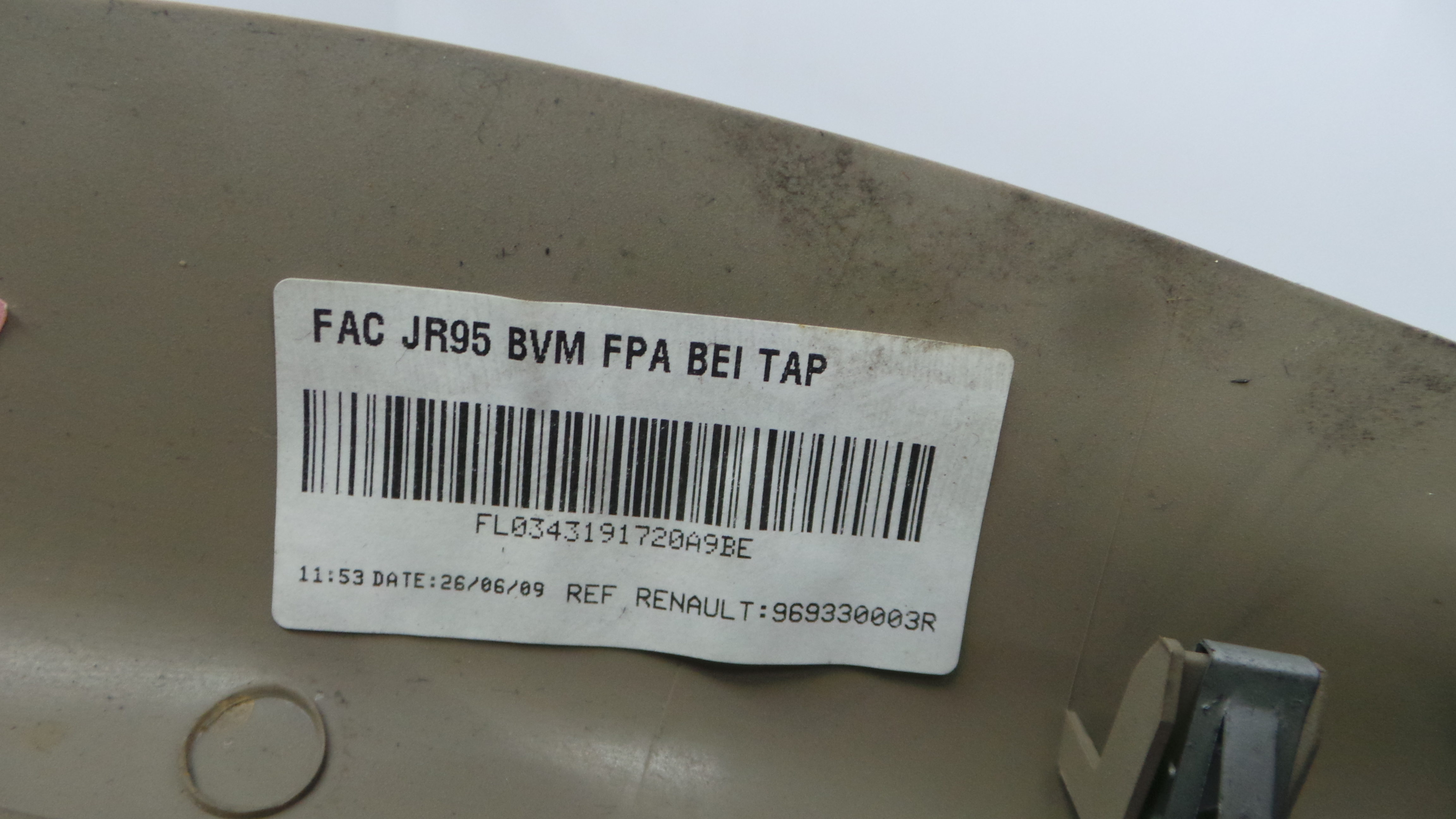 Aro Consola Central 969330003R - RENAULT SCÉNIC III (JZ0/1_)-36929515