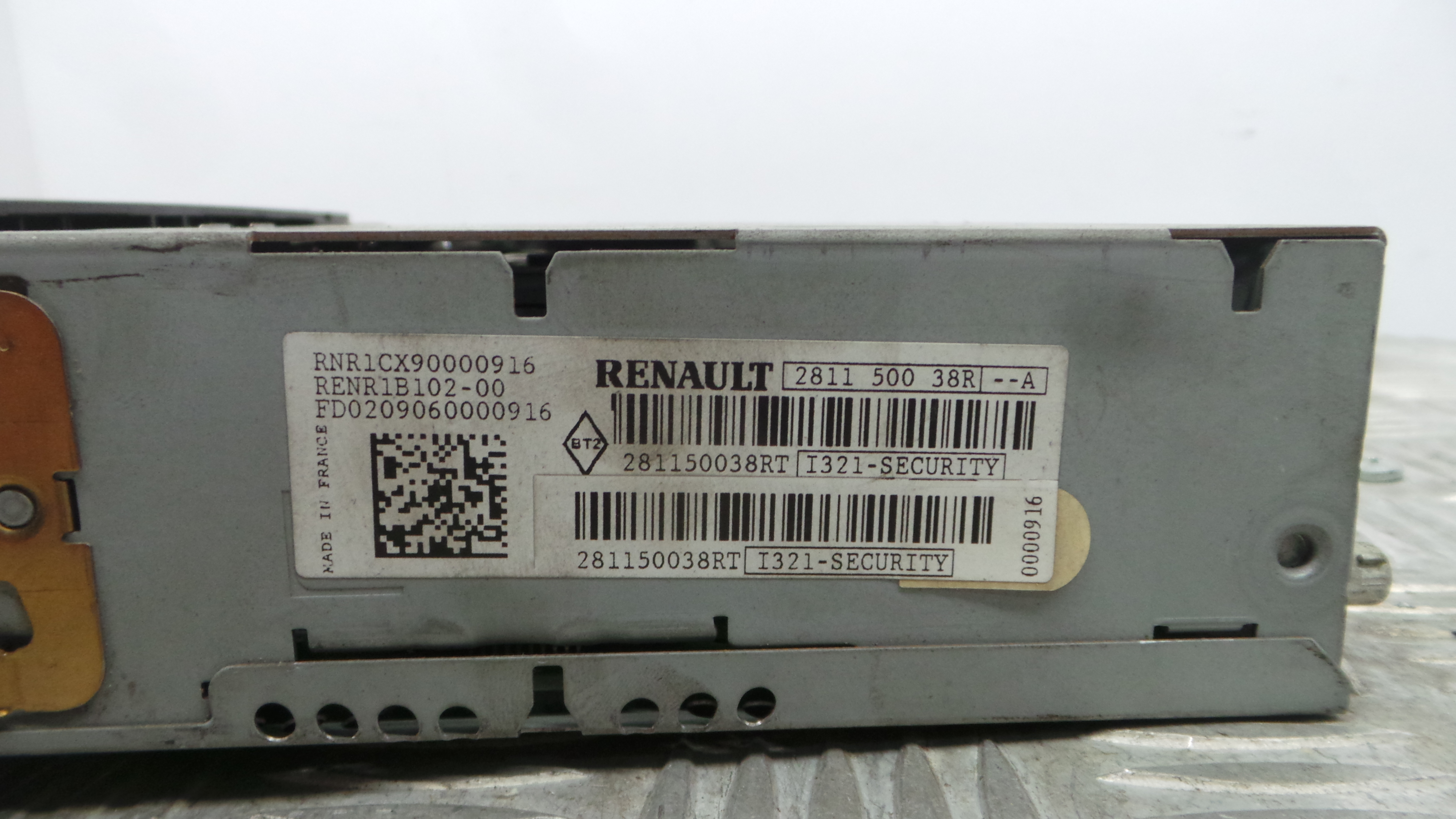 Auto-rádios 281150038RA - RENAULT CLIO III (BR0/1, CR0/1)-37036969