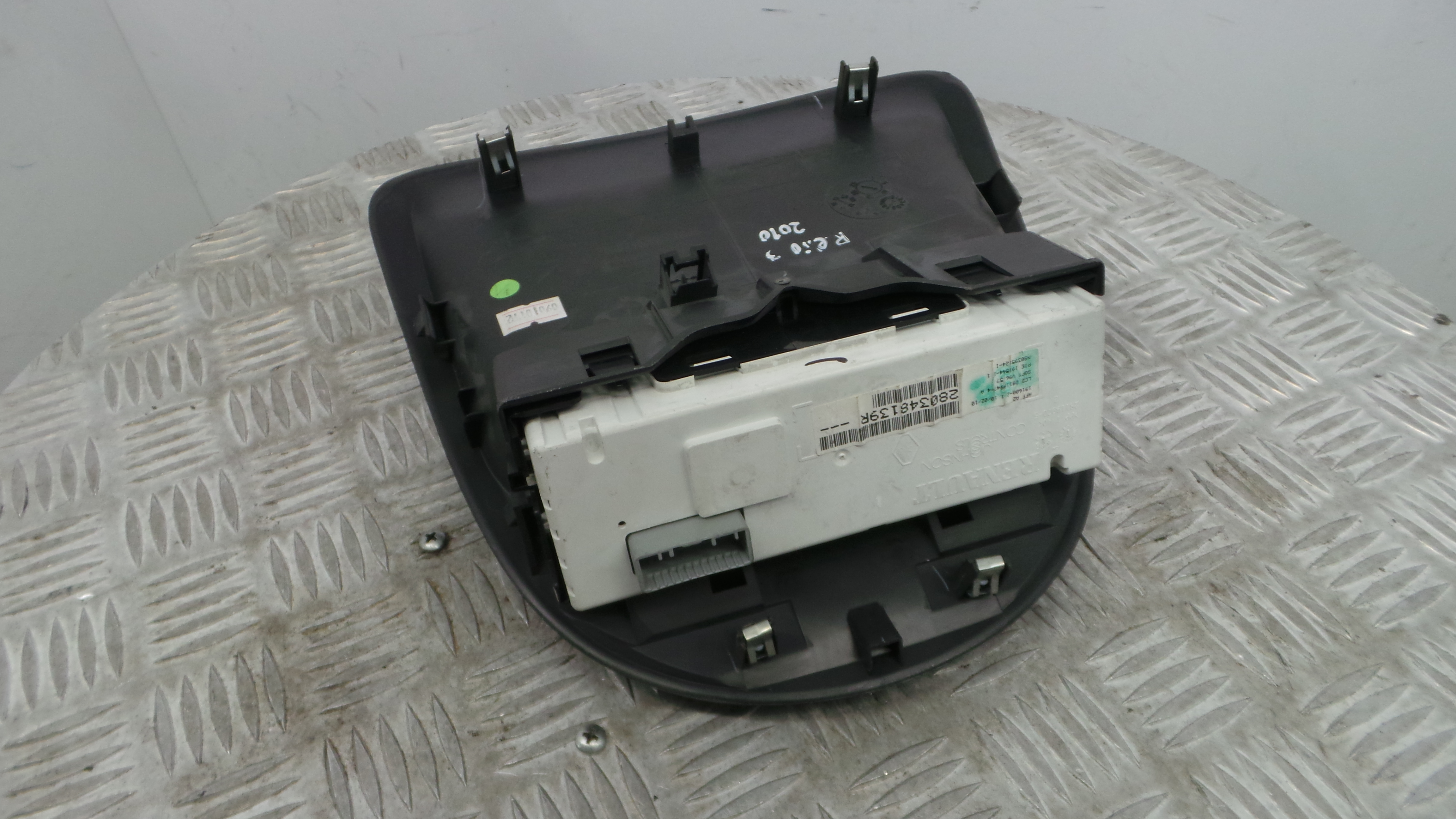 Display do Ar Condicionado / Rádio / GPS / DVD 280348139R - RENAULT CLIO III (BR0/1, CR0/1)-37037361