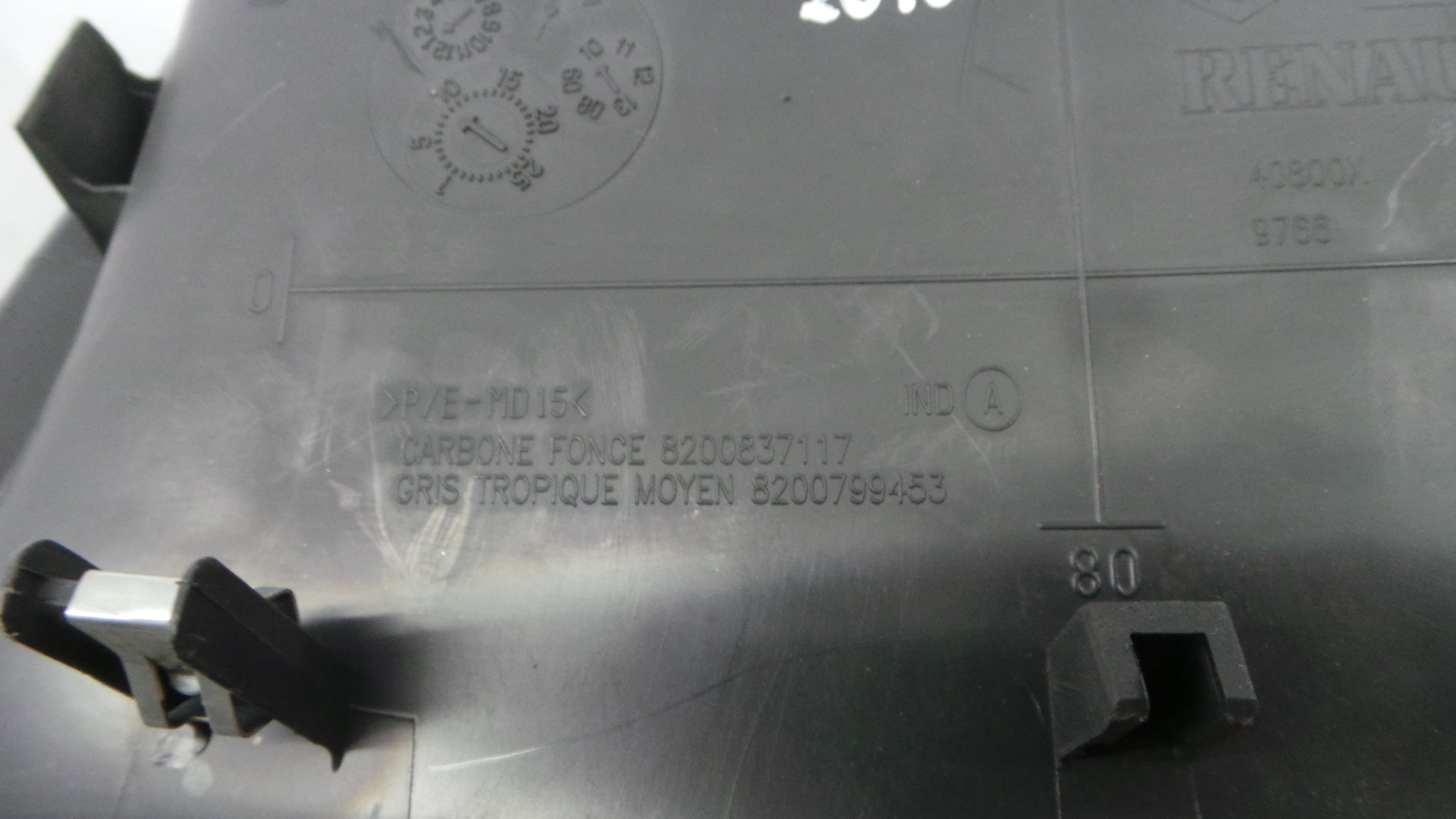 Display do Ar Condicionado / Rádio / GPS / DVD 280348139R - RENAULT CLIO III (BR0/1, CR0/1)-37037361