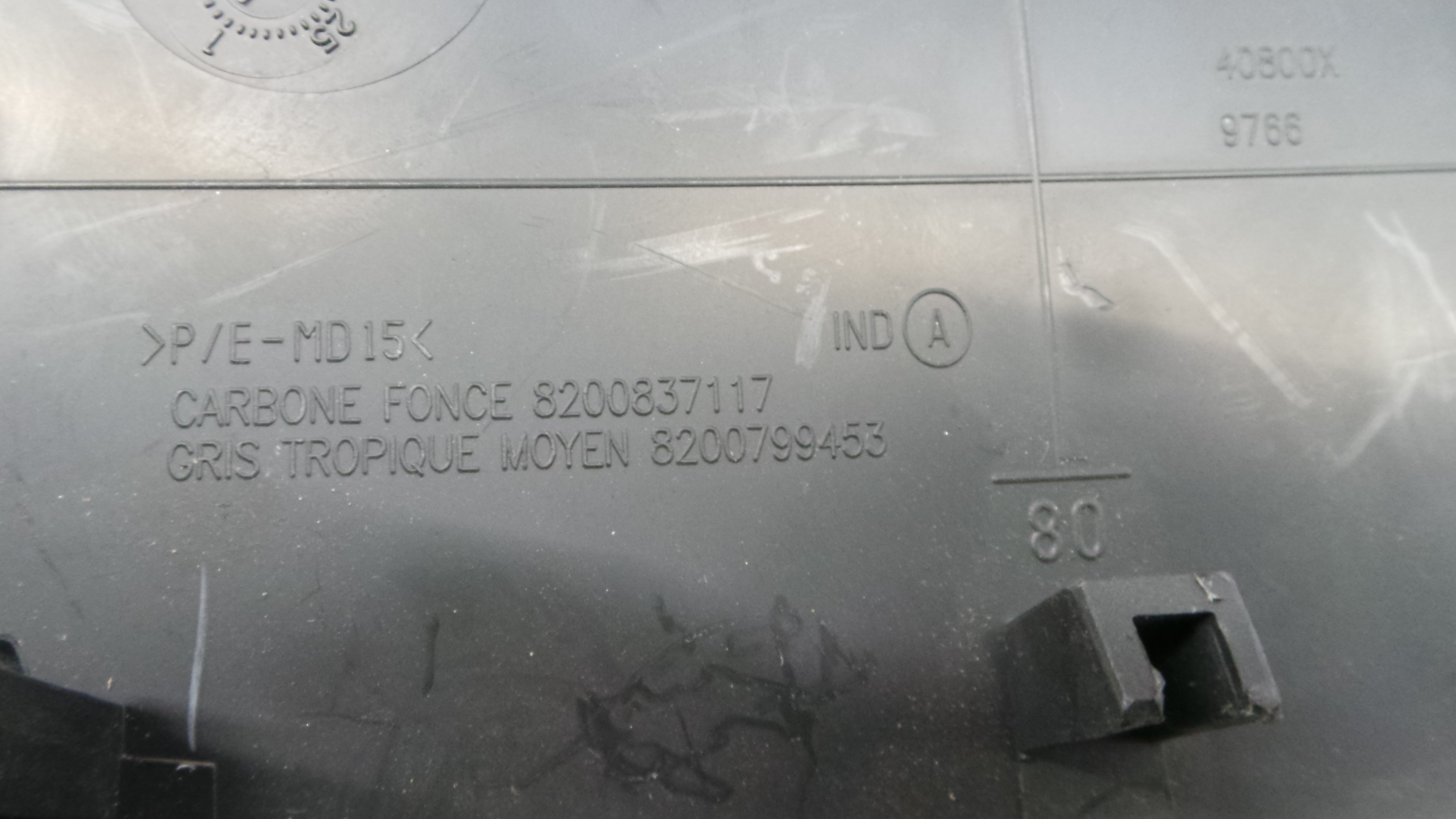 Display do Ar Condicionado / Rádio / GPS / DVD 280348139R - RENAULT LAGUNA II (BG0/1_)-37037538