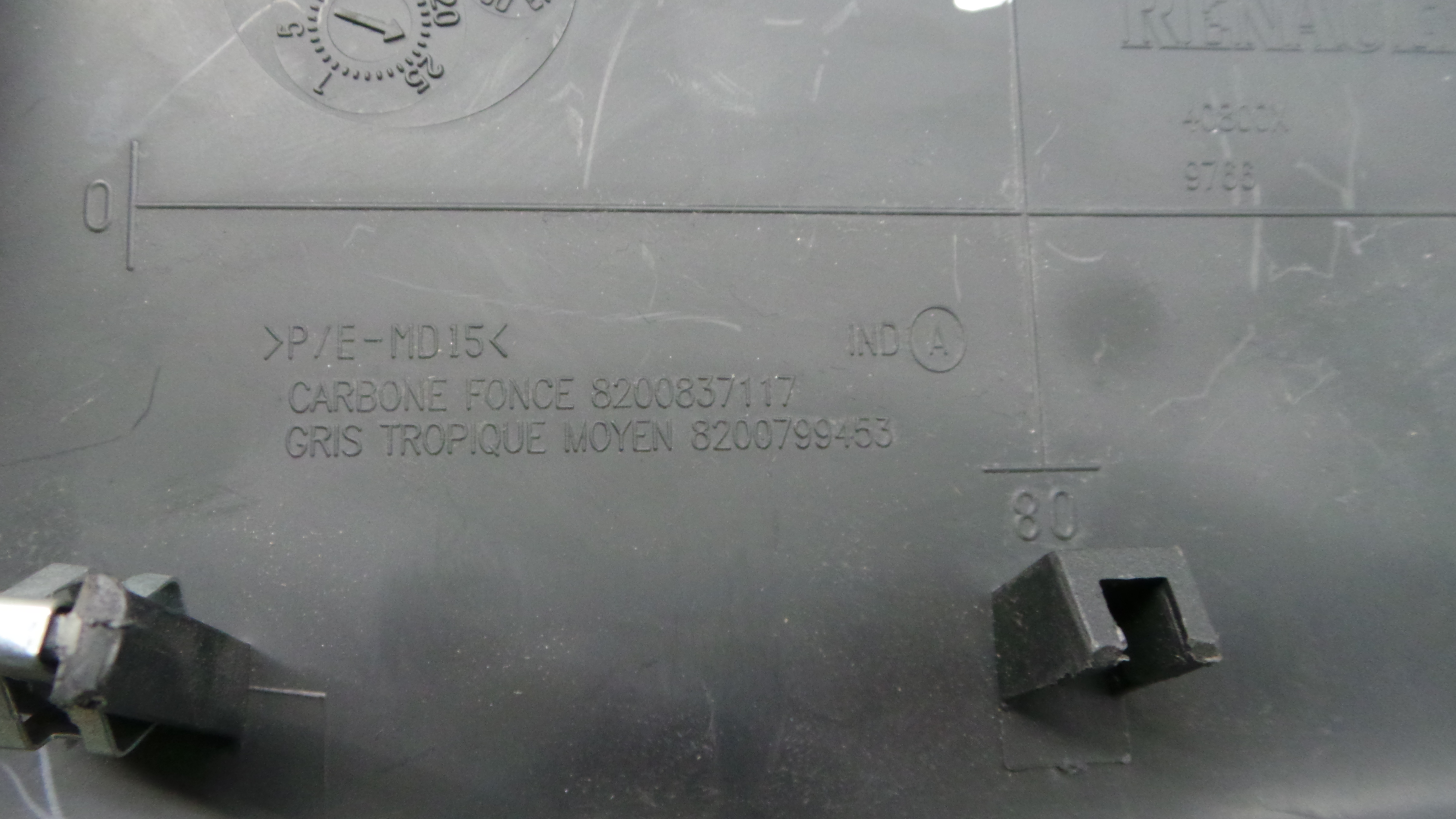 Display do Ar Condicionado / Rádio / GPS / DVD 280340017R - RENAULT CLIO III (BR0/1, CR0/1)-37037550