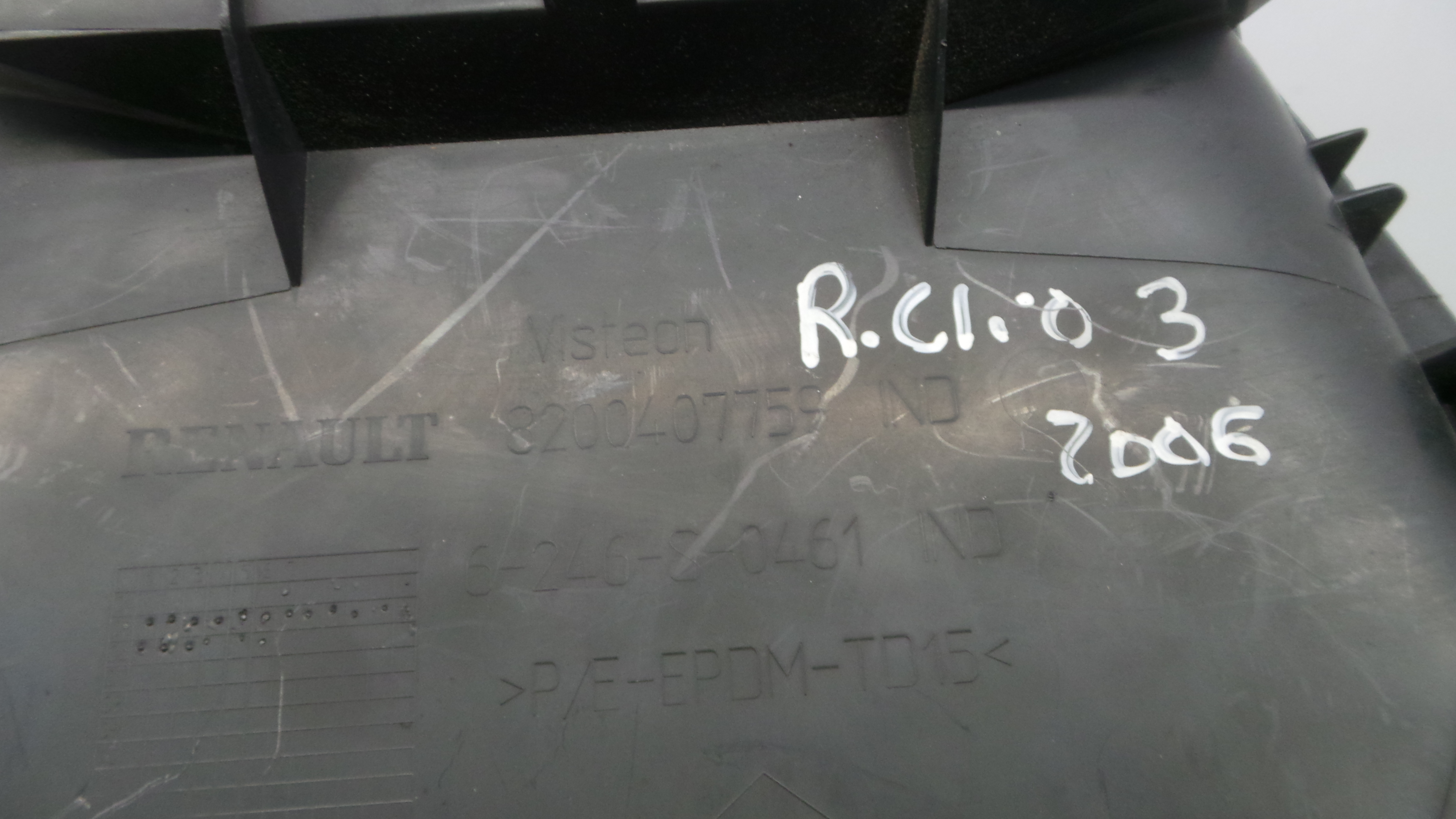 Display do Ar Condicionado / Rádio / GPS / DVD 8200307273-A - RENAULT CLIO III (BR0/1, CR0/1)-37037587
