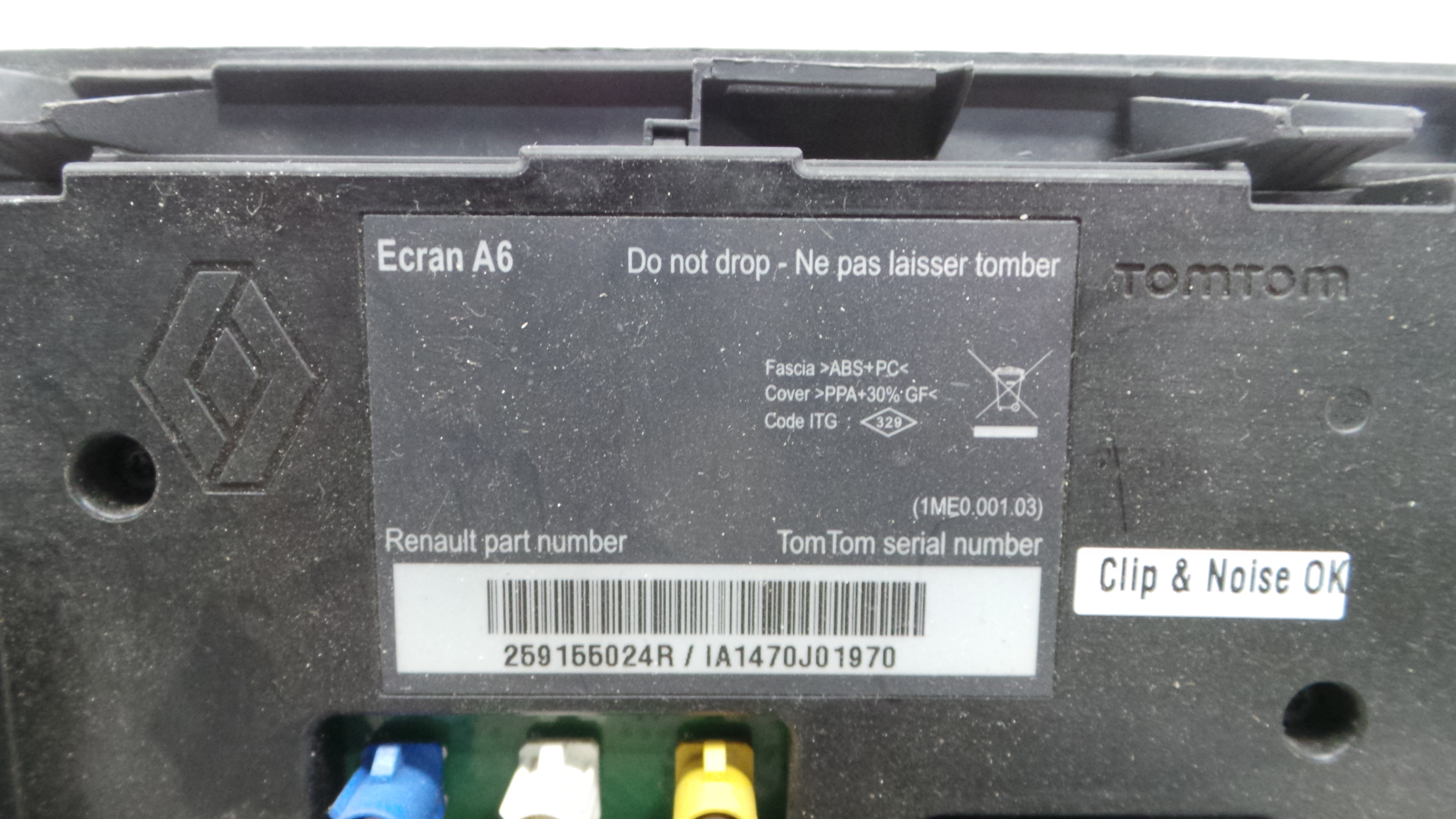 Display do Ar Condicionado / Rádio / GPS / DVD 259155024R - RENAULT CLIO III (BR0/1, CR0/1)-37037645