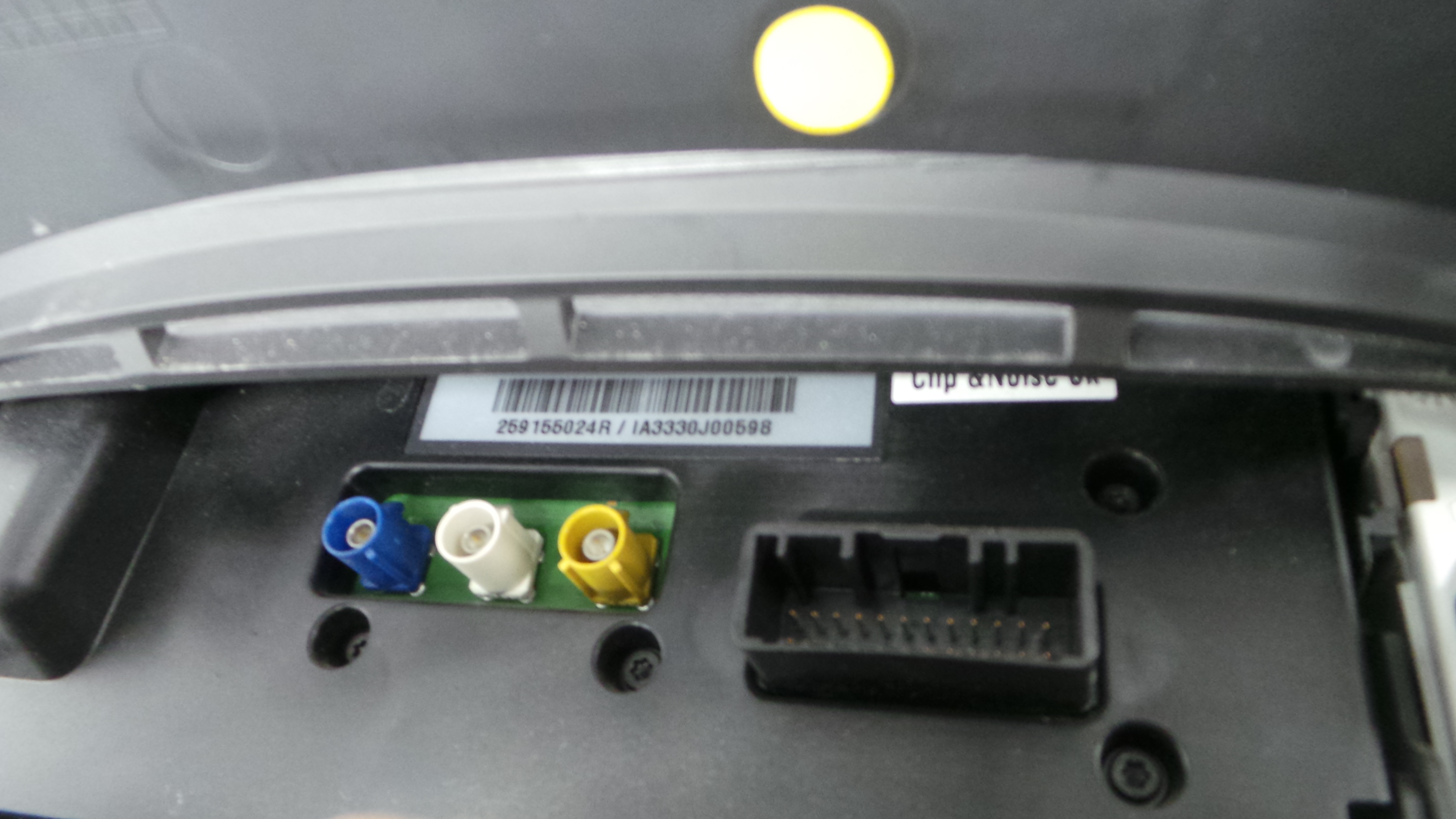 Display do Ar Condicionado / Rádio / GPS / DVD 259155024R - RENAULT CLIO III (BR0/1, CR0/1)-37037802