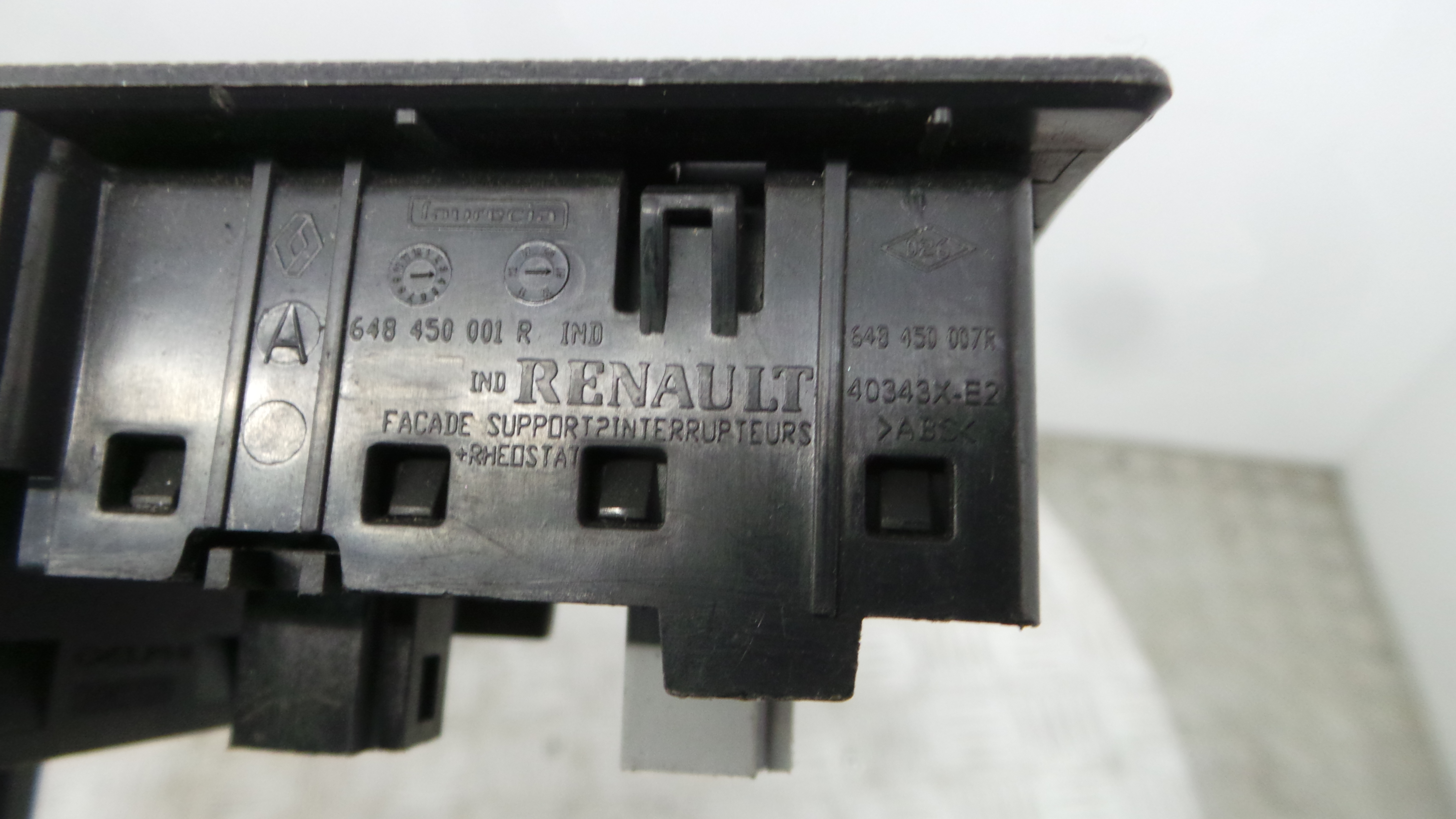 Comando de Regulação dos Faróis  648450001R - RENAULT MEGANE III Hatchback (BZ0/1_, B3_)-37042175