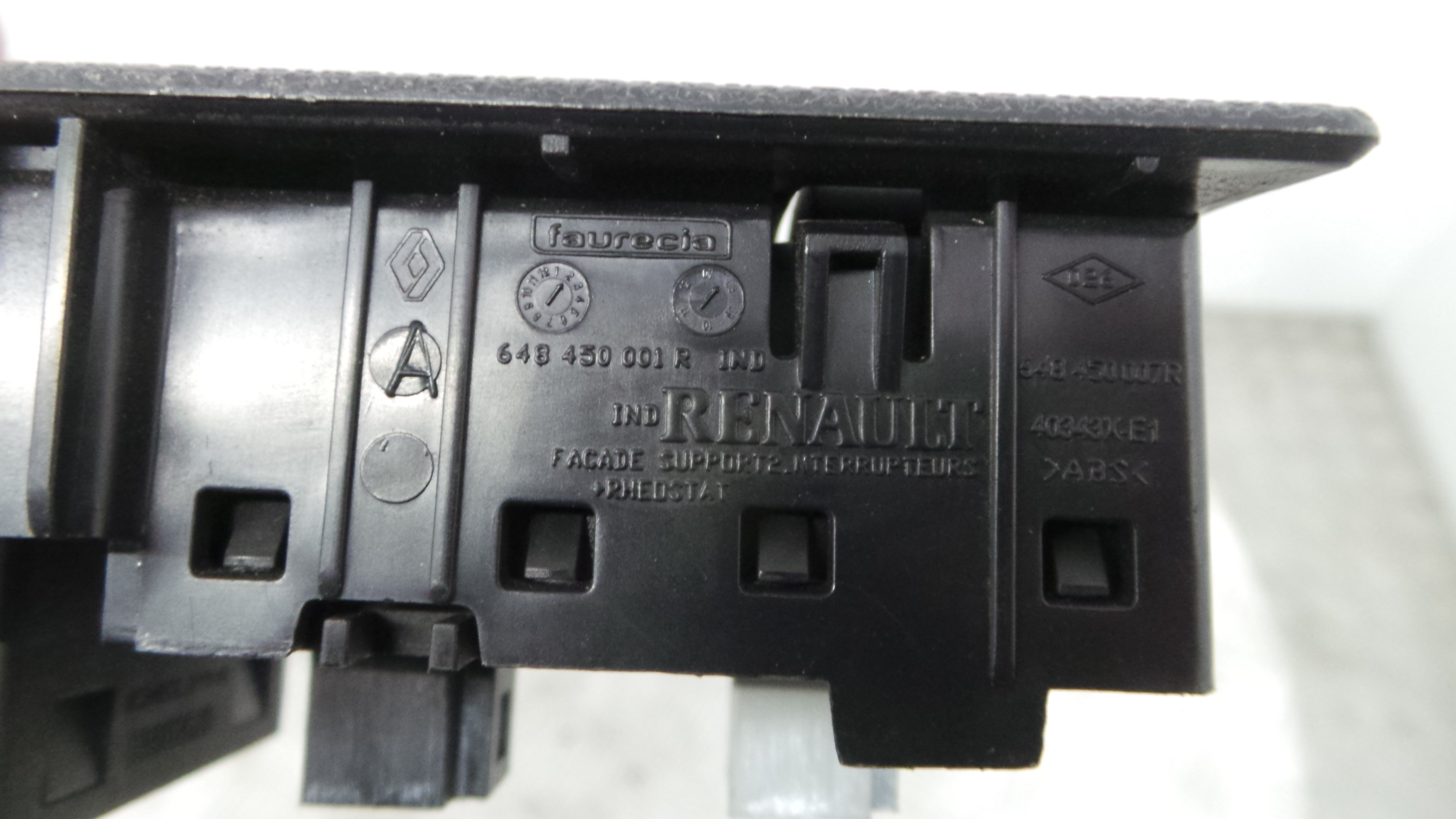 Comando de Regulação dos Faróis  648450001R - RENAULT MEGANE III Hatchback (BZ0/1_, B3_)-37042187