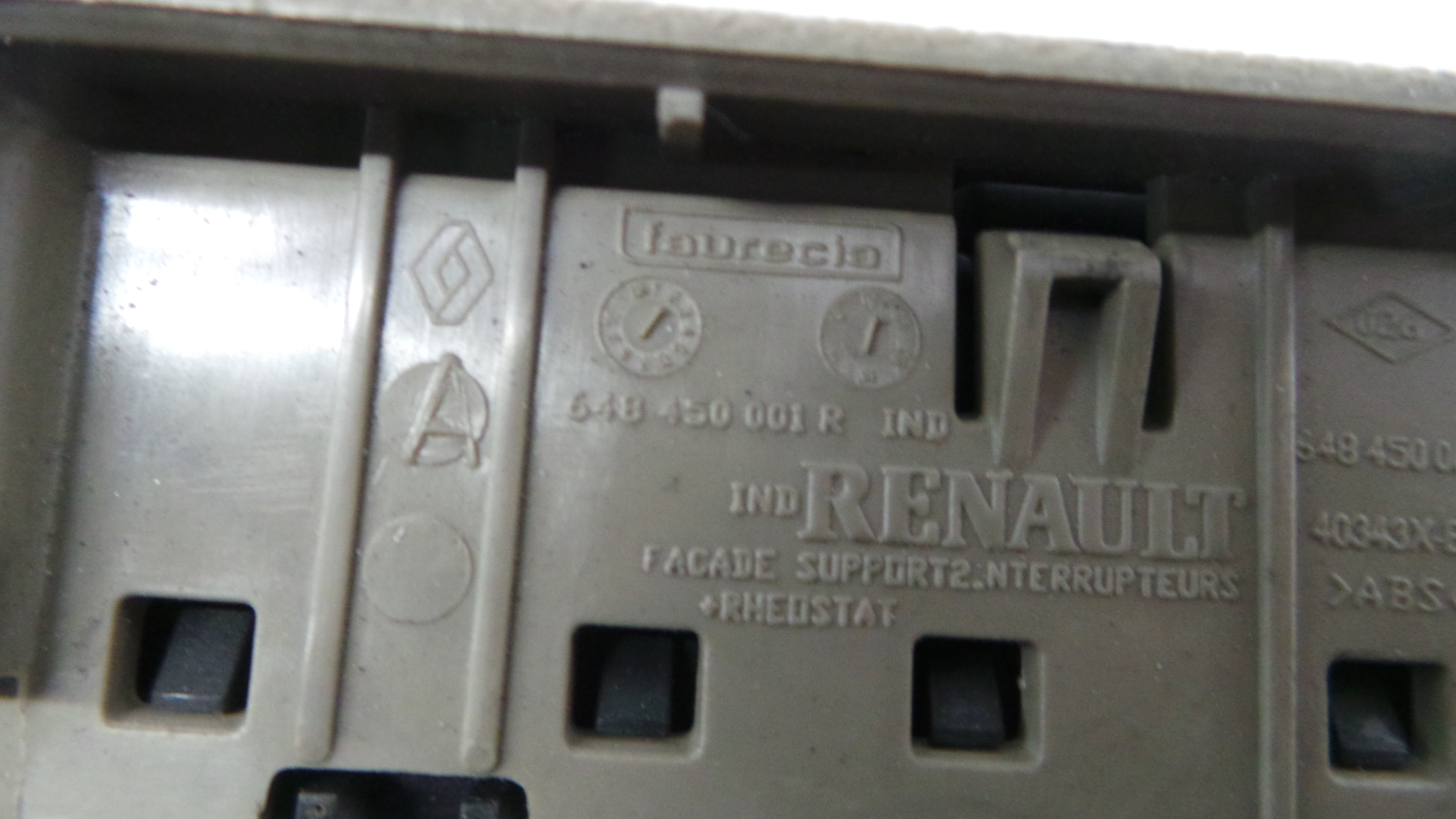 Comando de Regulação dos Faróis  648450001R - RENAULT MEGANE III Hatchback (BZ0/1_, B3_)-37042536