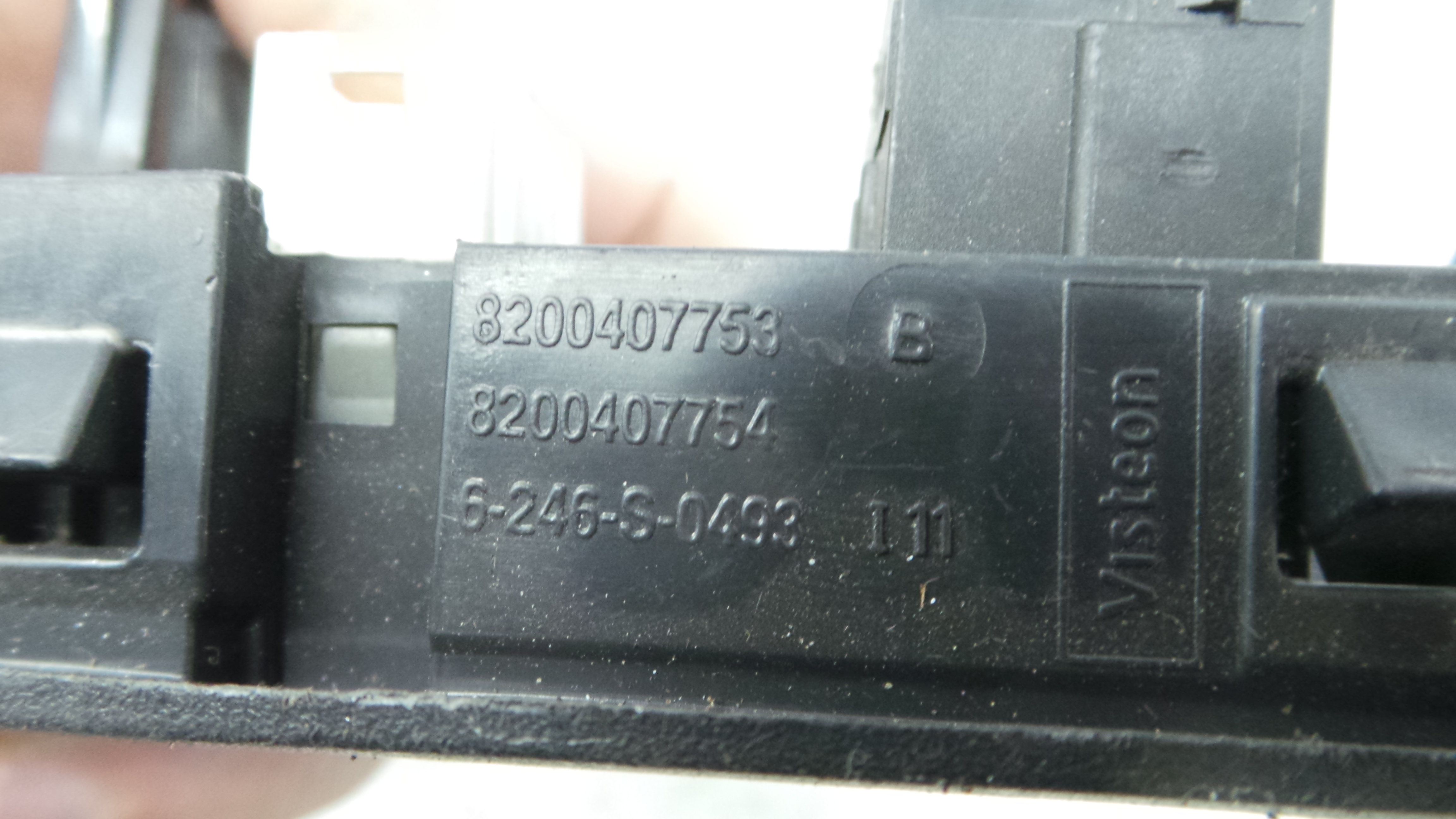 Comando de Regulação dos Faróis  8200407753 - RENAULT CLIO III (BR0/1, CR0/1)-37042612