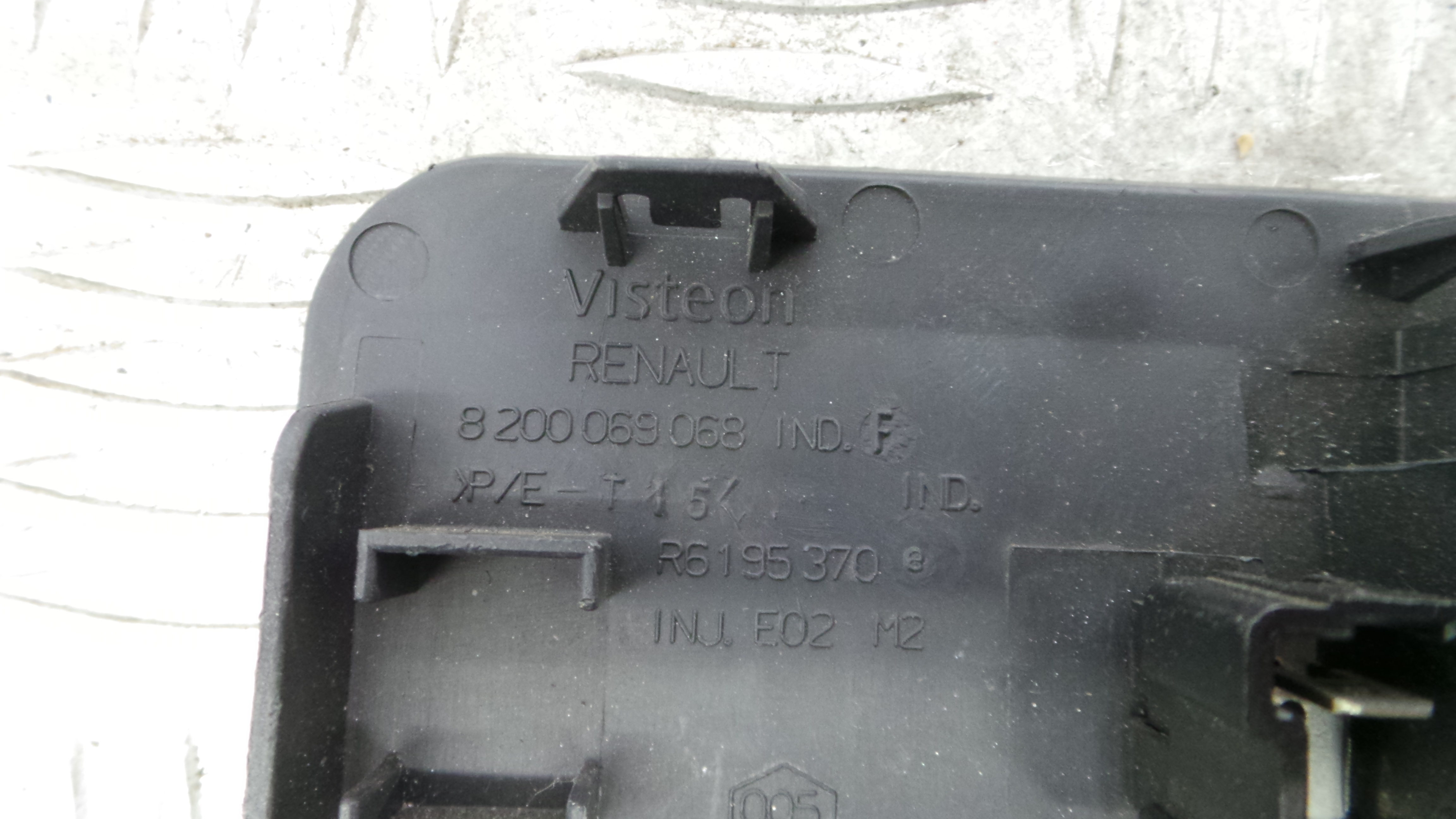 Comando de Regulação dos Faróis 8200069068 - RENAULT CLIO II (BB_, CB_), CLIO Mk II (BB_, CB_)-37042619